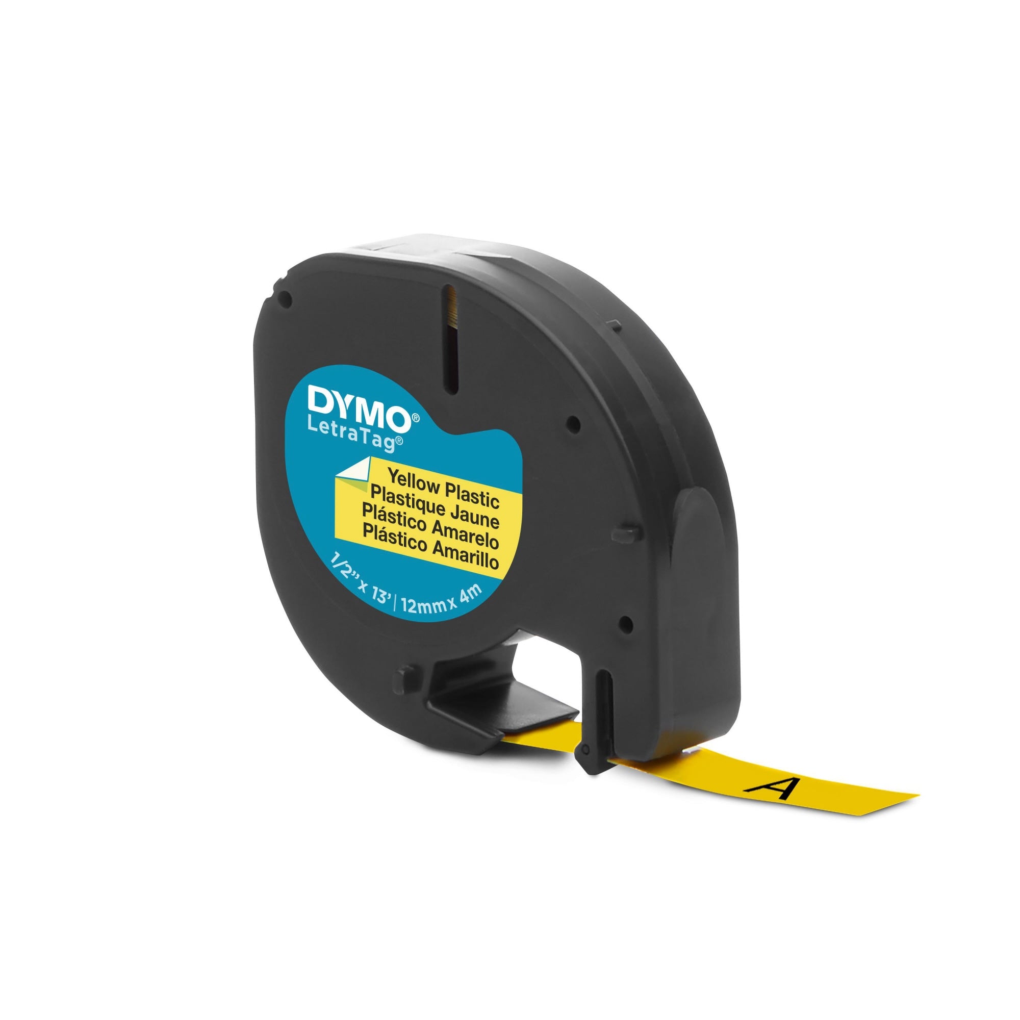 Dymo Schriftbandkassette, 12 mm x 4 m (B x L)