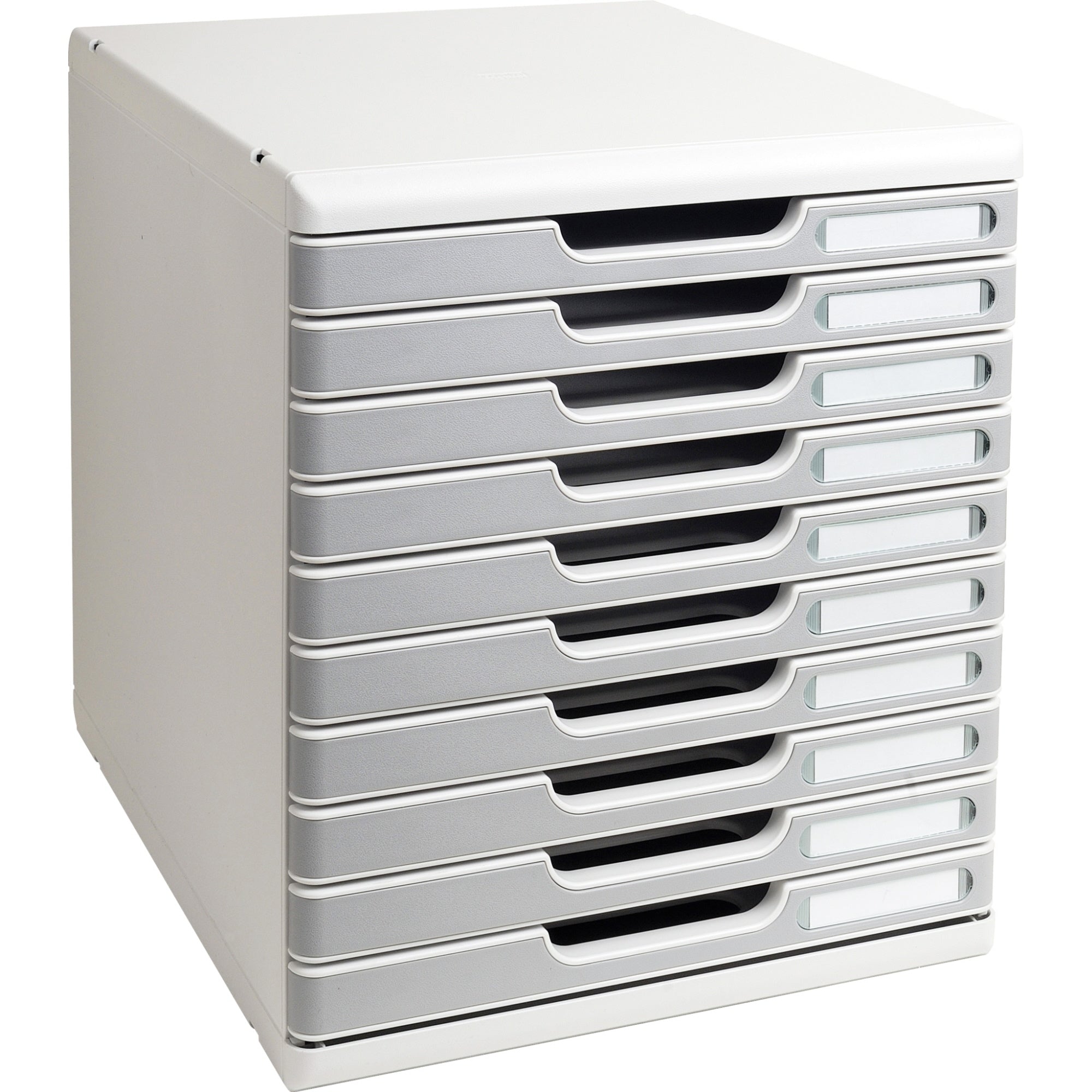 Exacompta Schubladenbox MODULO, 10 Schubladen, DIN A4+