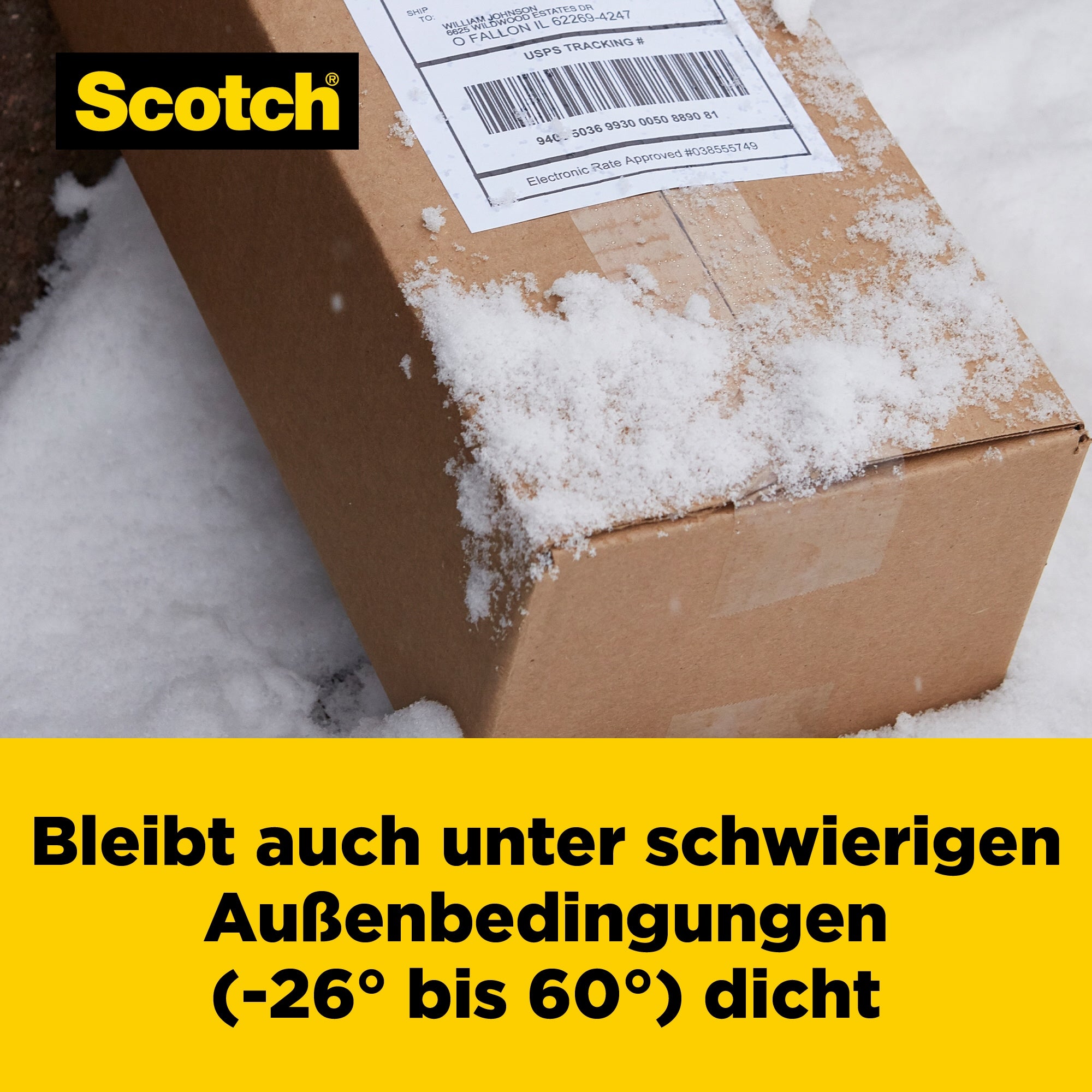 Scotch Verpackungsklebeband Box LockT 48mmx203m 6St