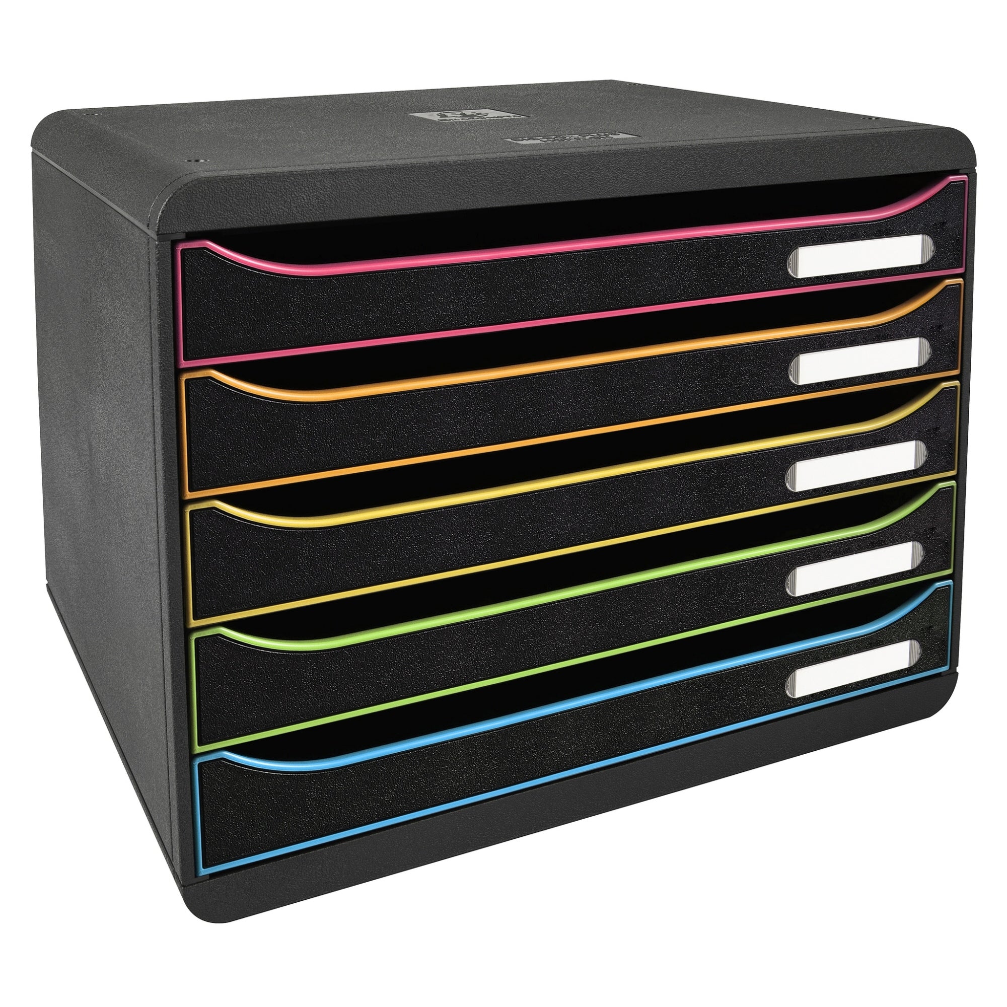 Exacompta Schubladenbox BIG-BOX plus quer, DIN A4, Überbreite