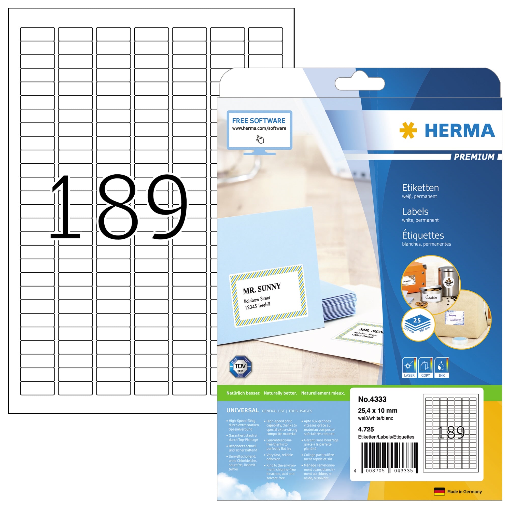 Herma Universaletikett PREMIUM