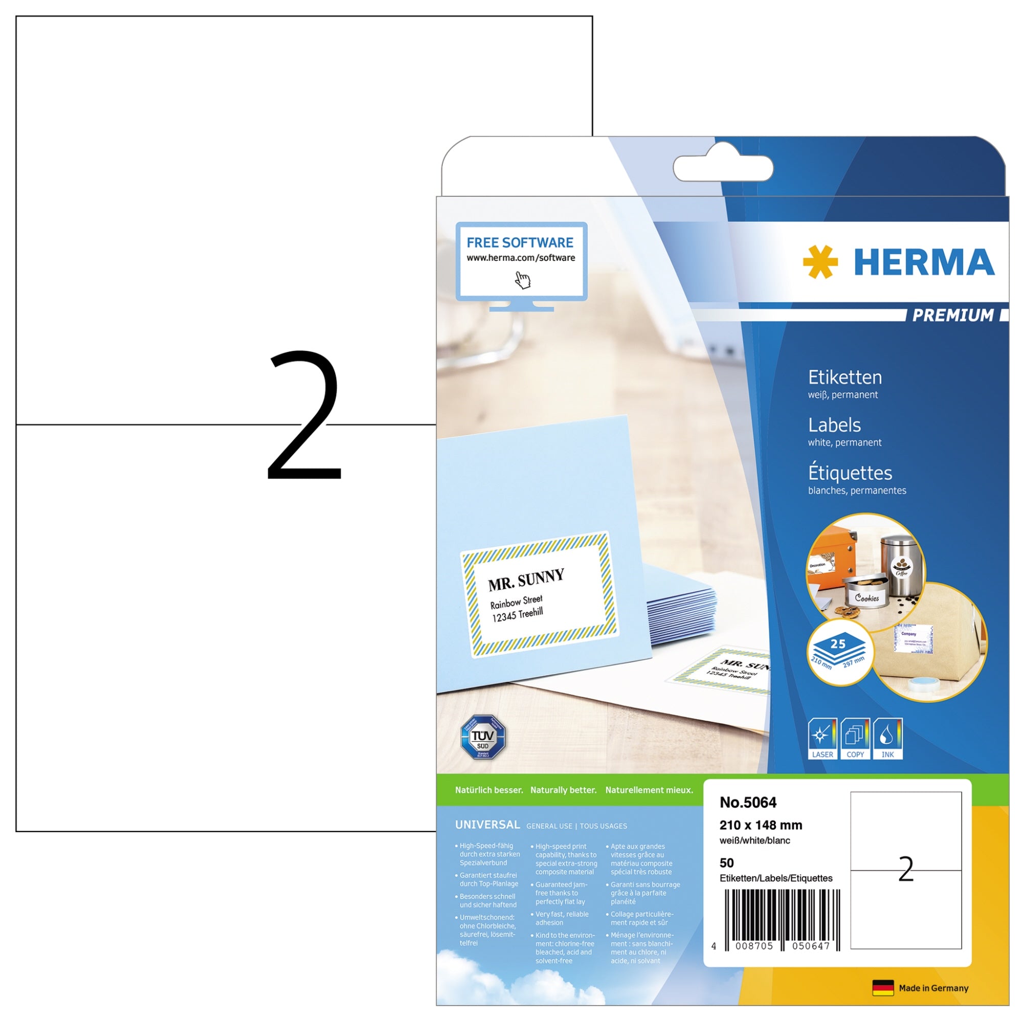 Herma Universaletikett PREMIUM
