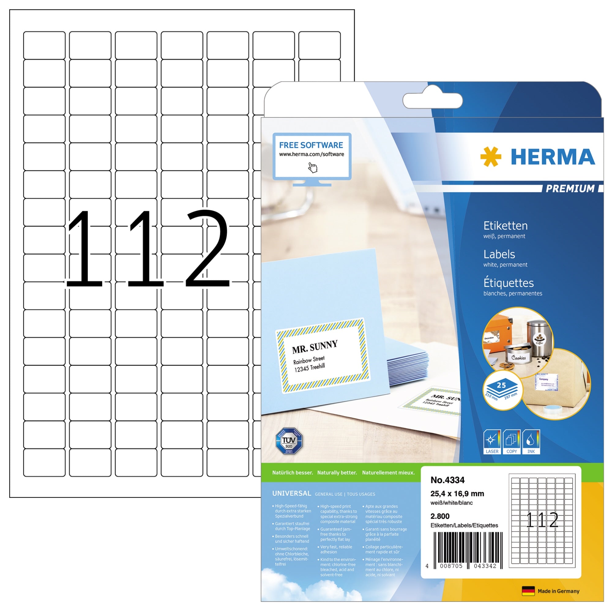 Herma Universaletikett PREMIUM