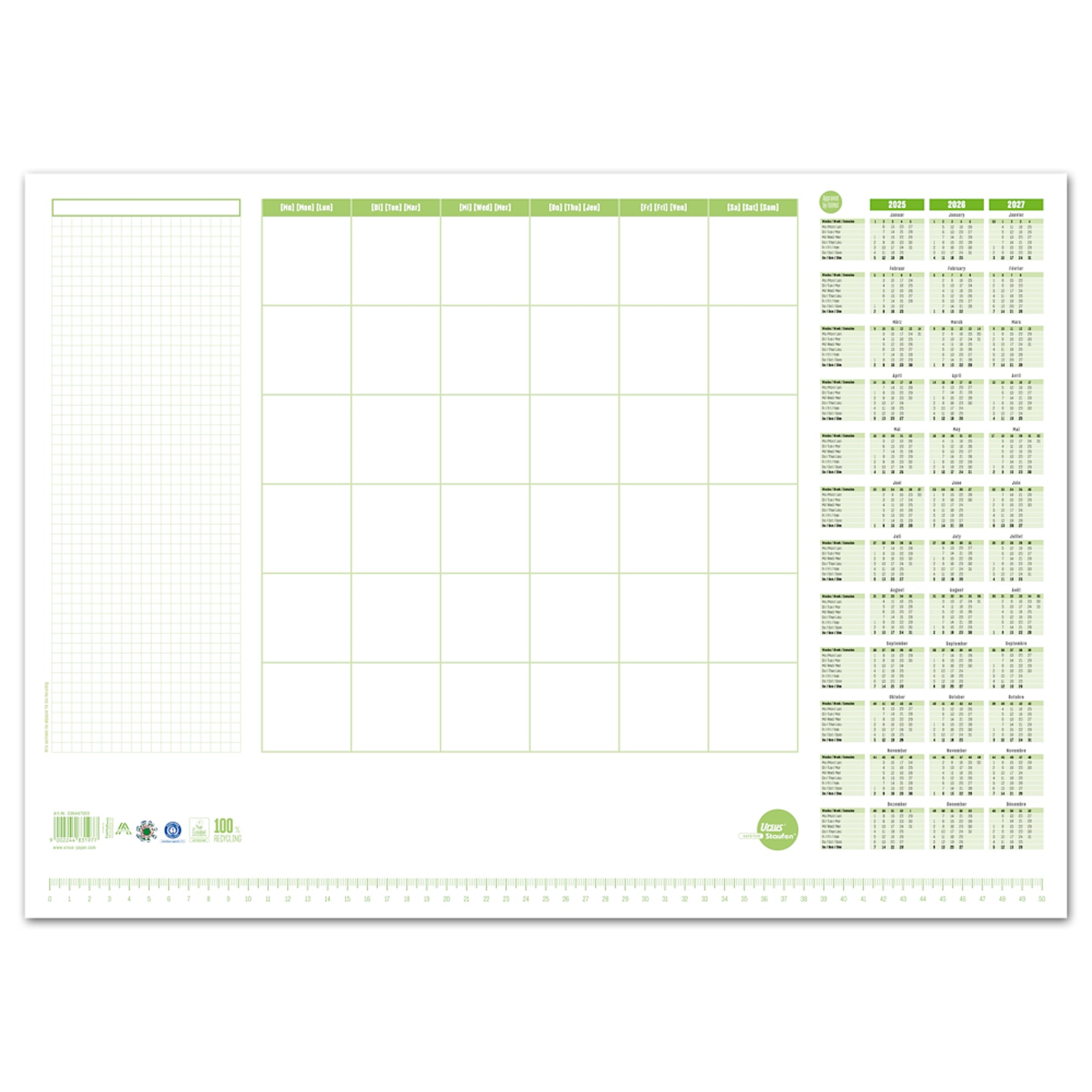 Ursus Schreibunterlage Green