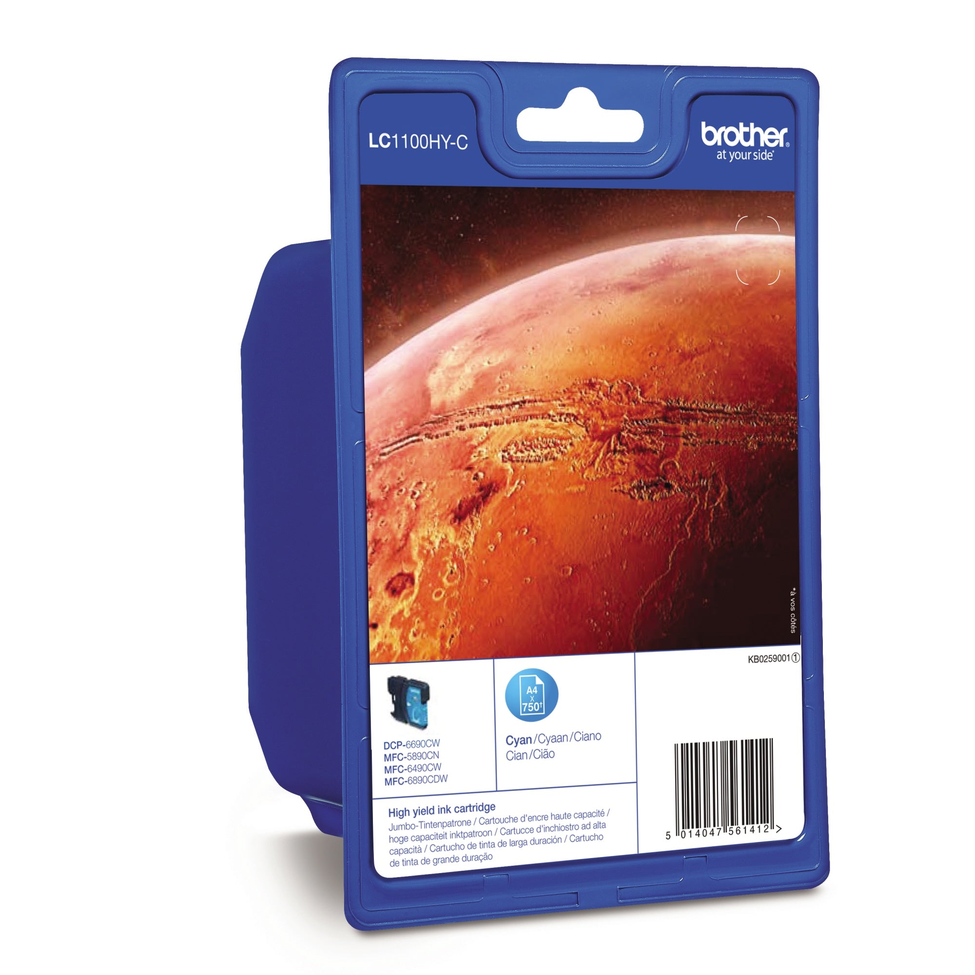 Brother Tintenpatrone, cyan