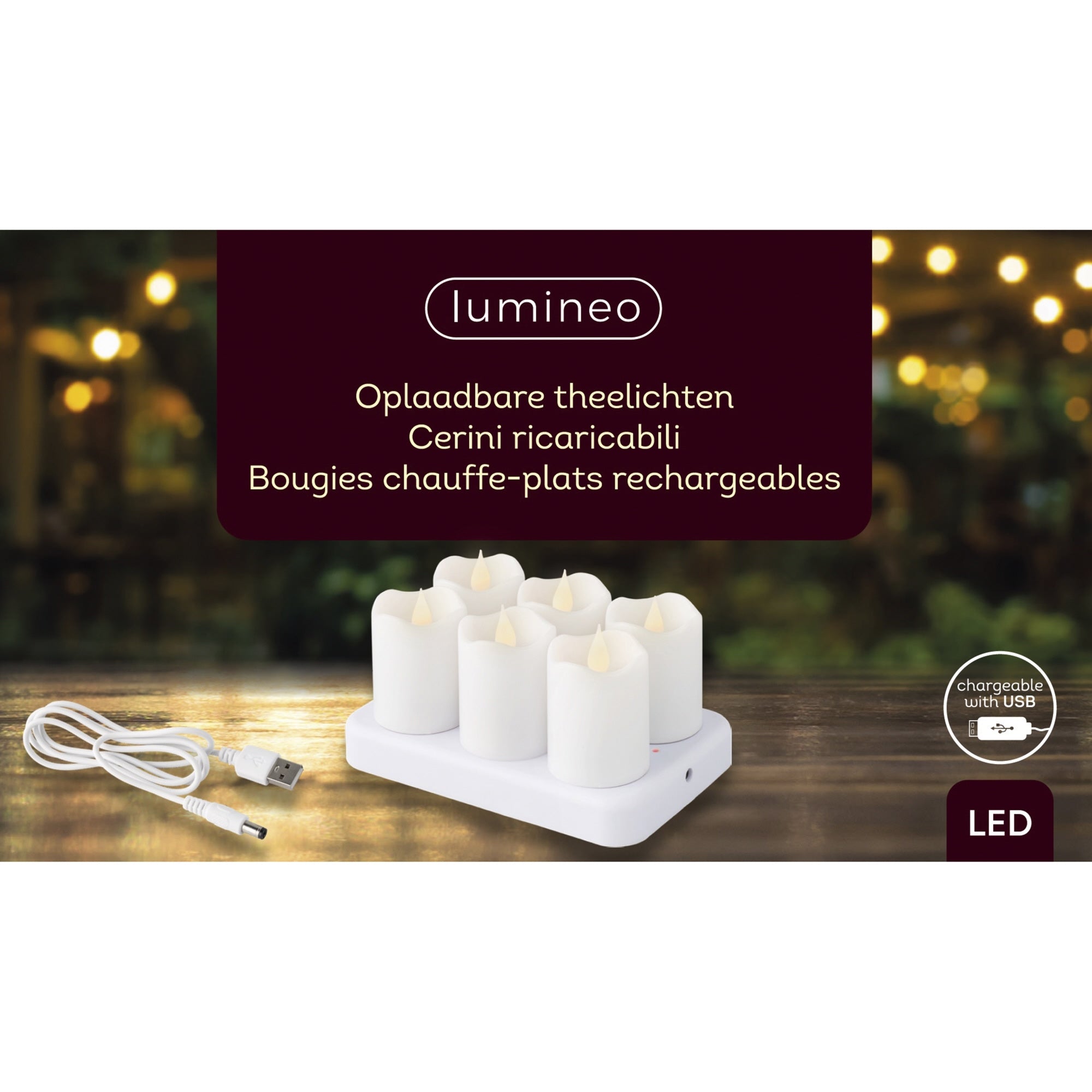 Lumineo LED Teelicht