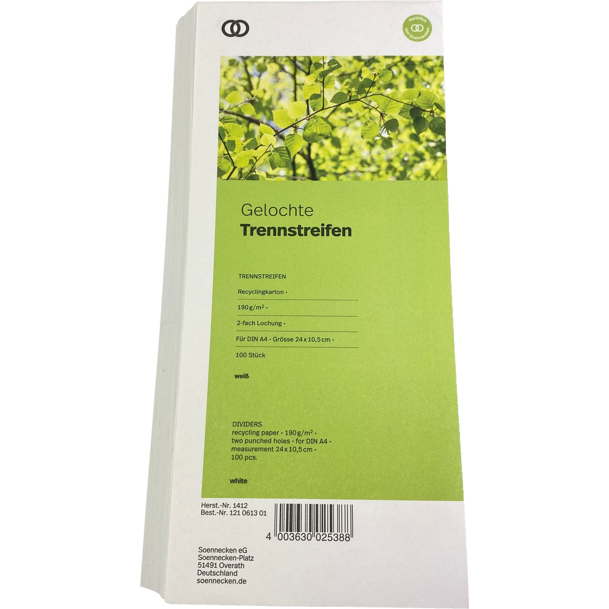 Soennecken Trennstreifen oeco
