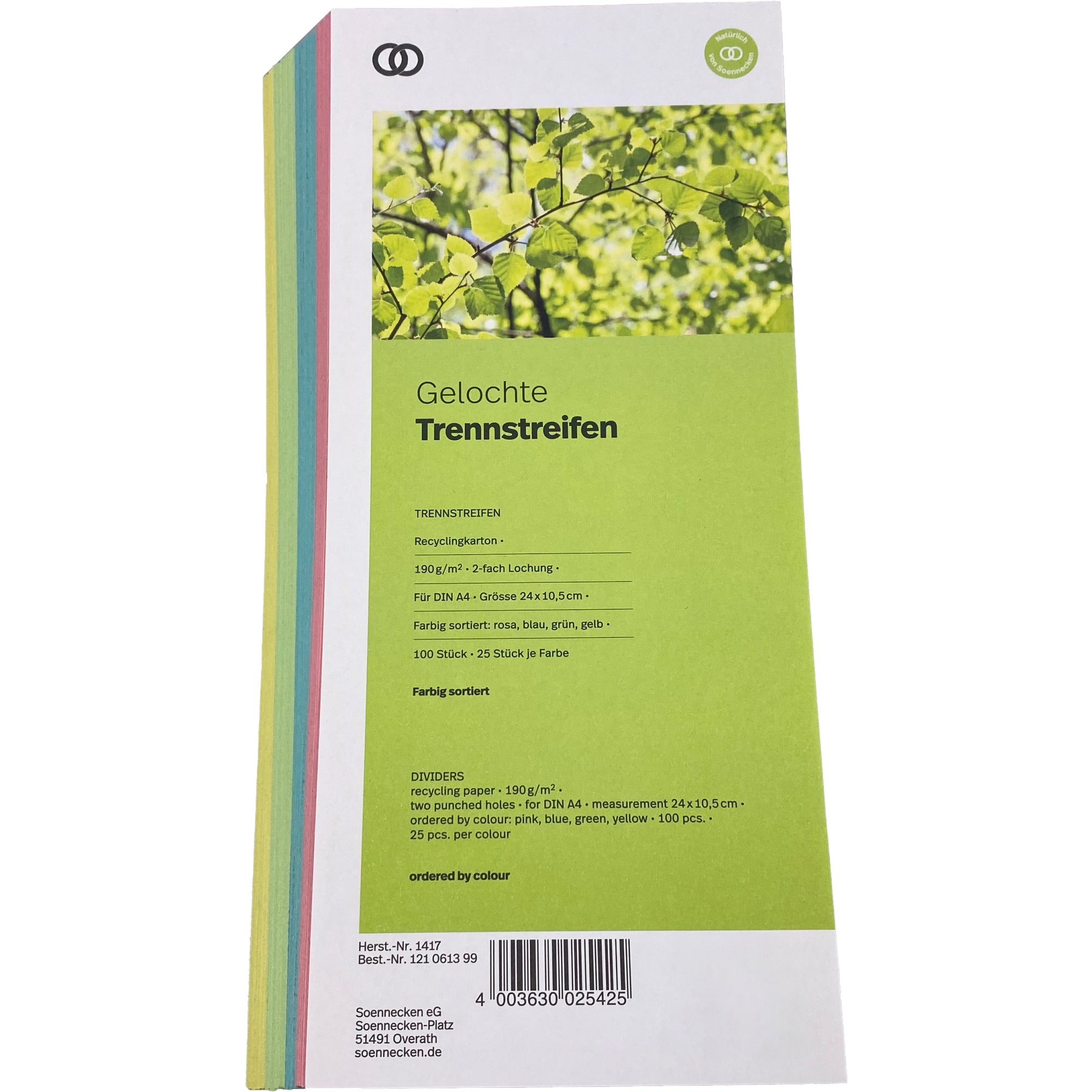 Soennecken Trennstreifen oeco