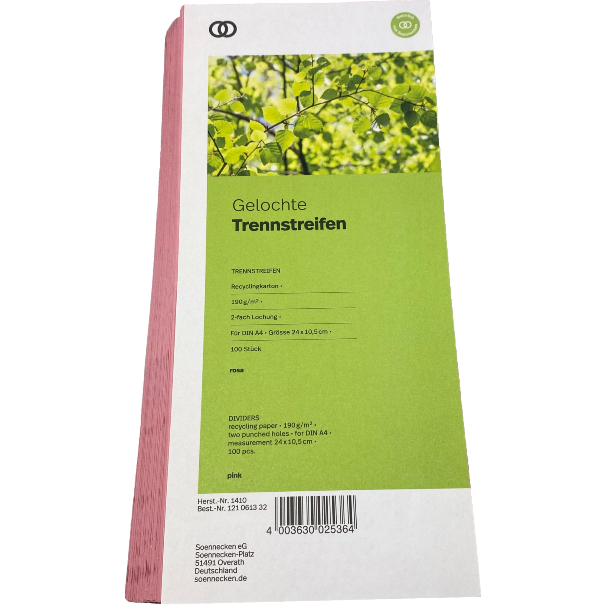 Soennecken Trennstreifen oeco