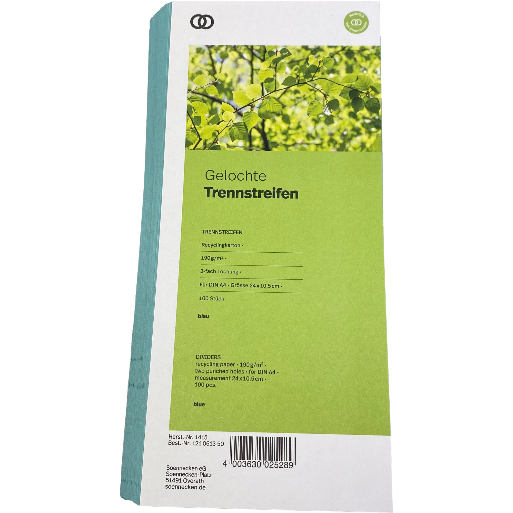 Soennecken Trennstreifen oeco