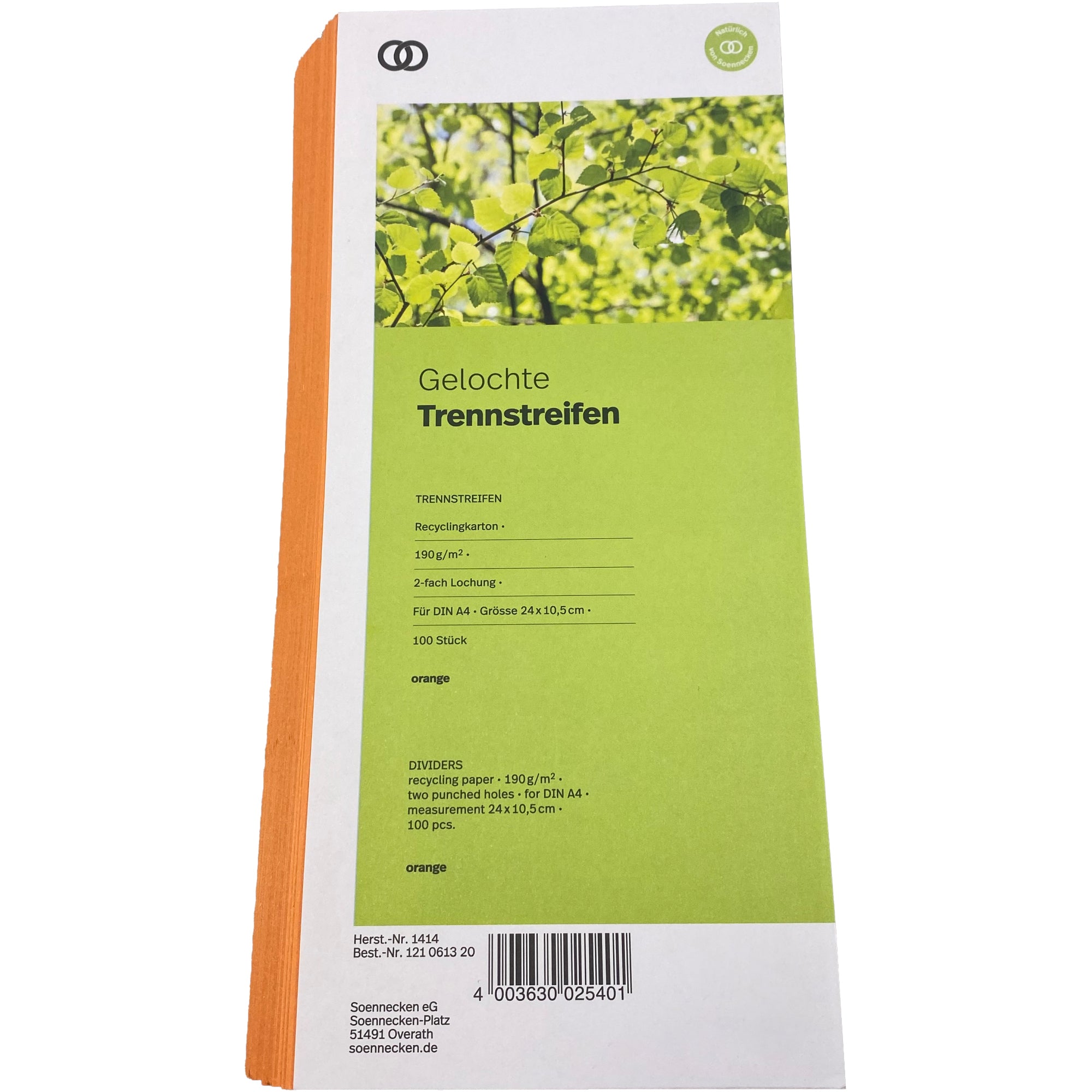Soennecken Trennstreifen oeco
