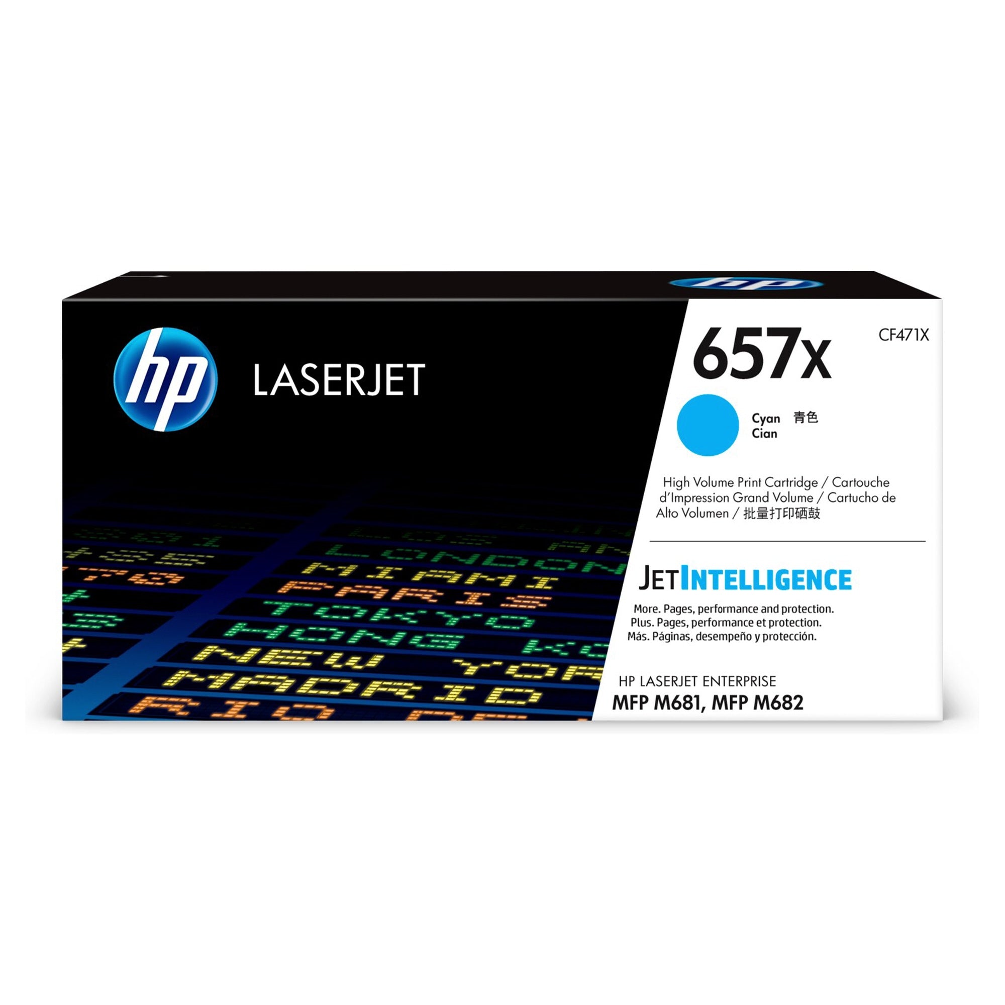 HP Toner, cyan
