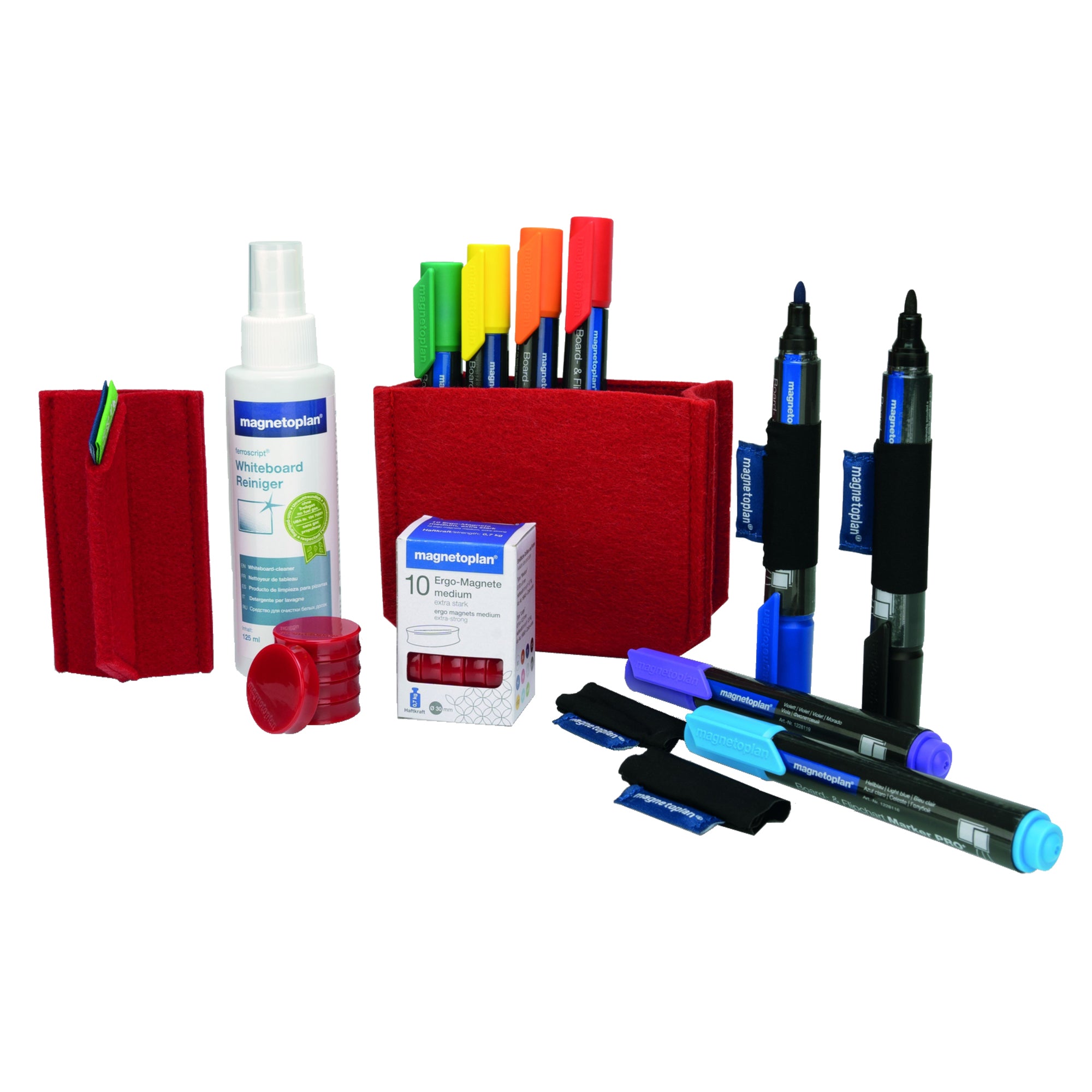 magnetoplan Starterset Whiteboard Essentials Kit