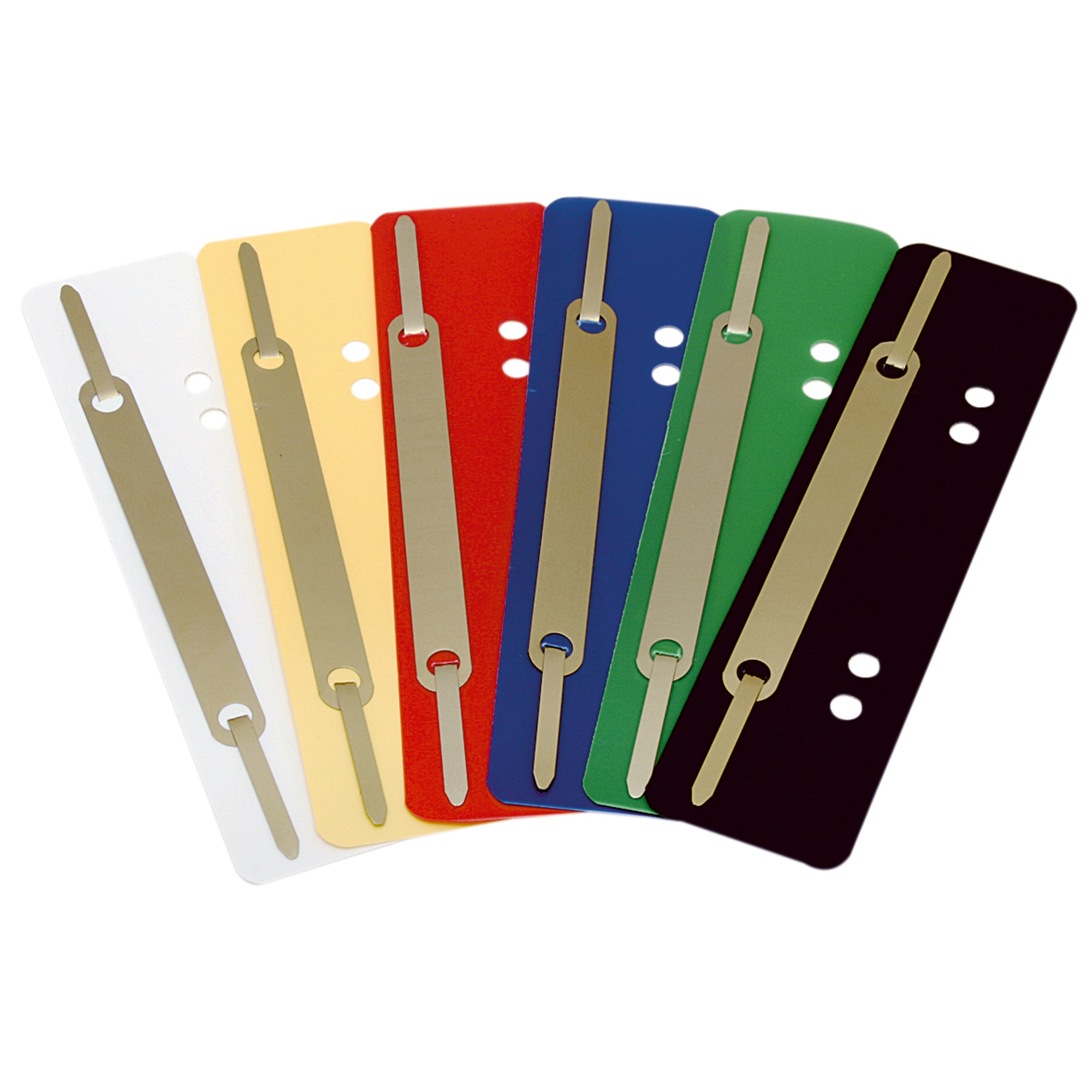 Soennecken Heftstreifen PP Metalldeckl. rt 25 St.