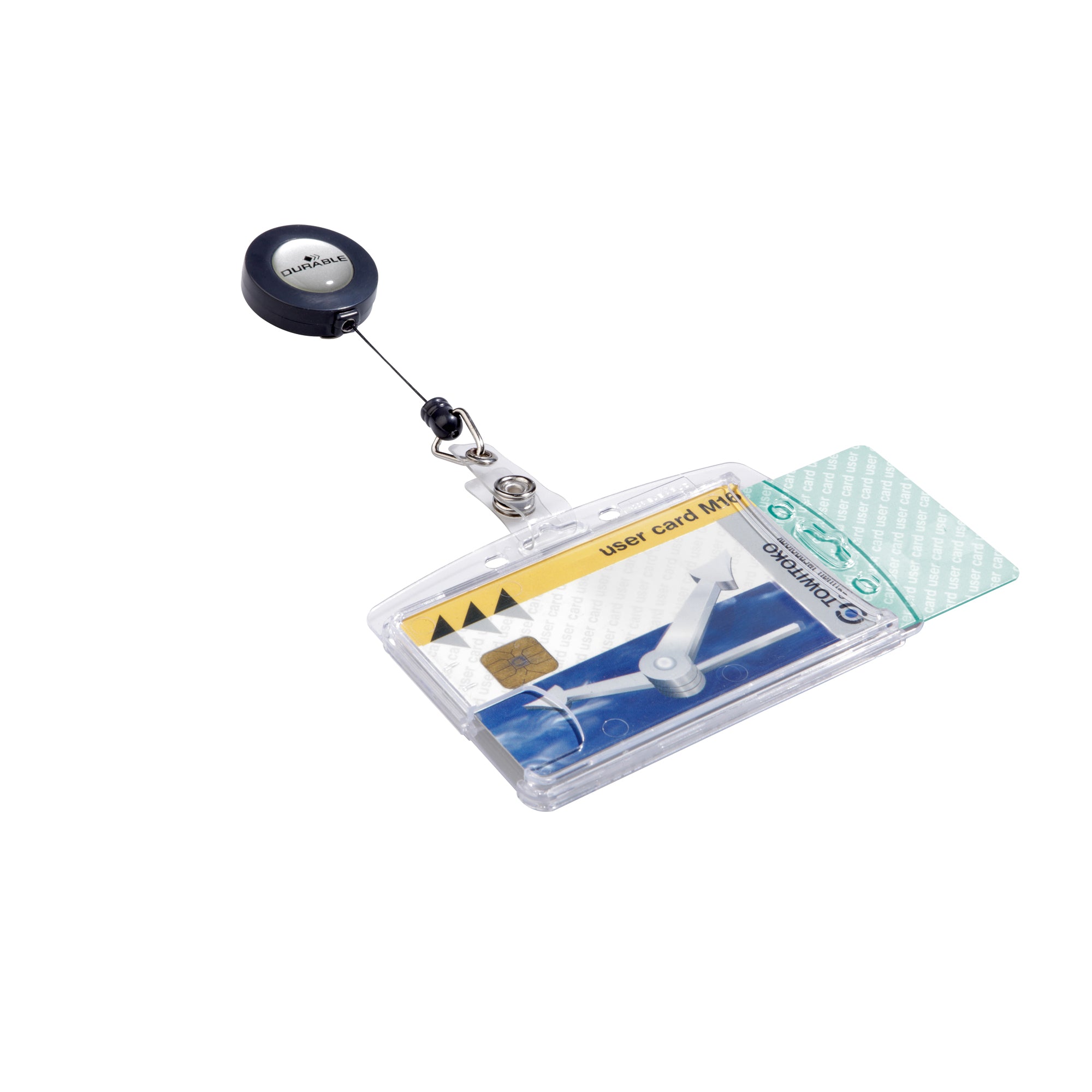 Durable Namenschild 87x54mm tr 25 St.