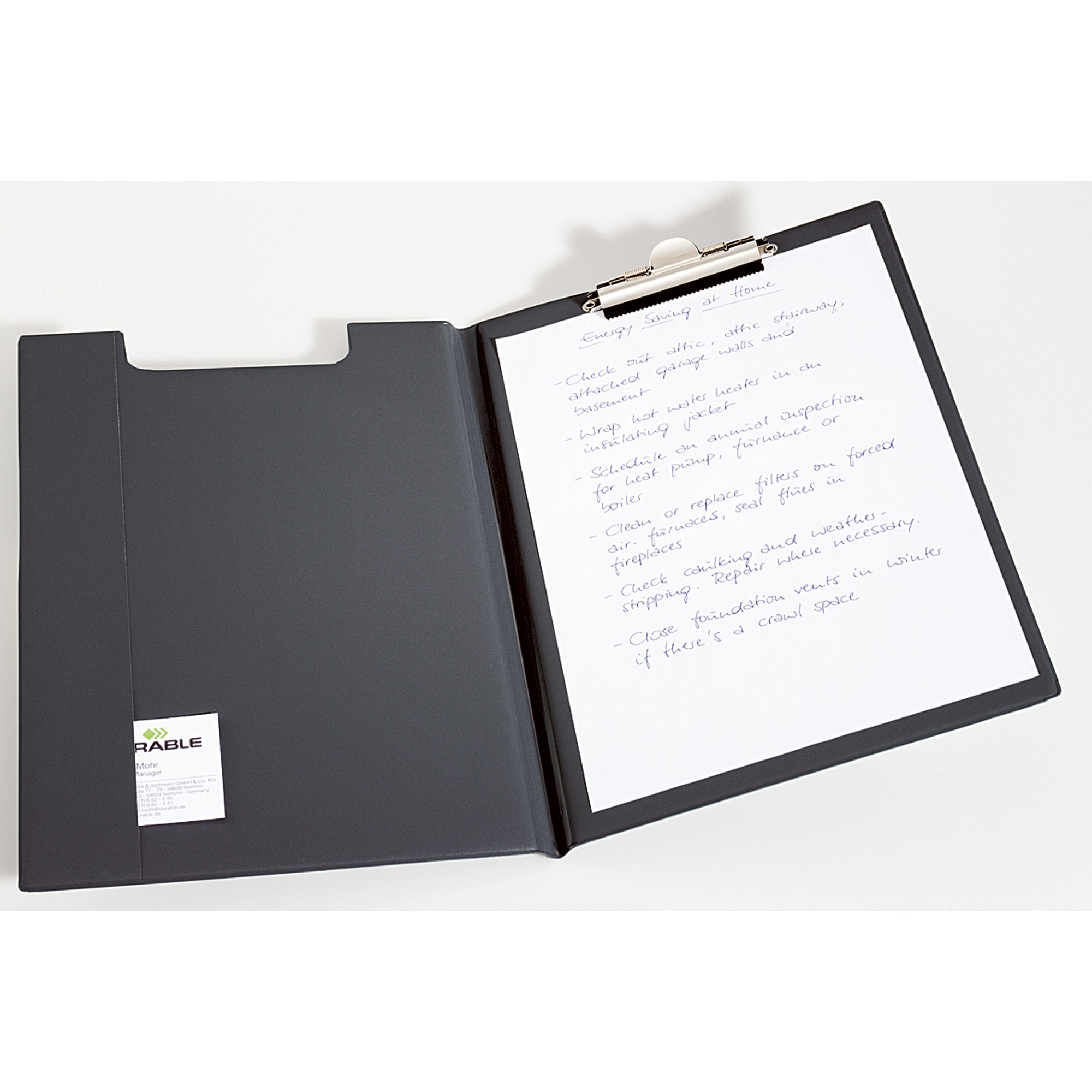 Durable Klemmbrettmappe, DIN A4