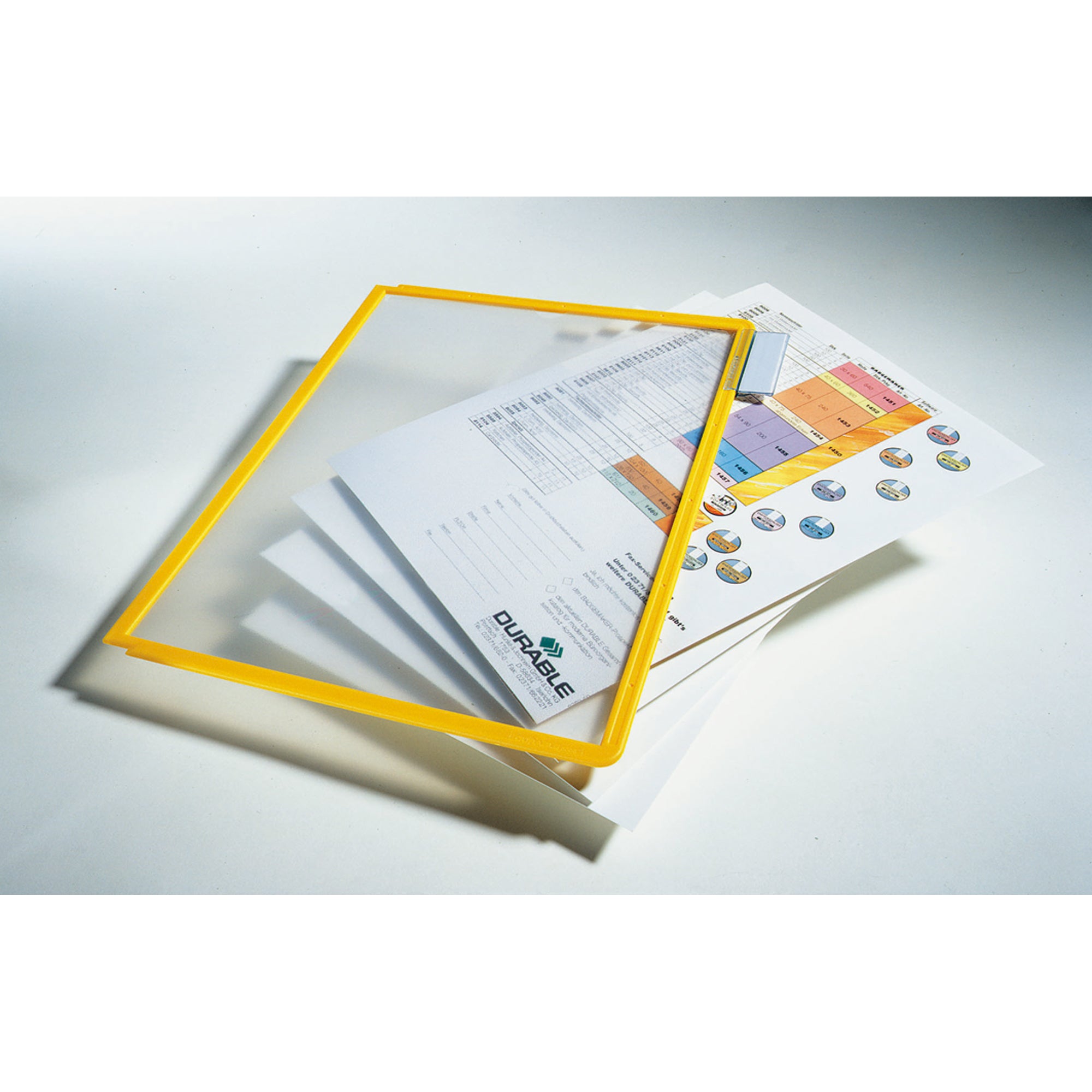 Durable Sichttafelwandhalter SHERPA® WALL 10