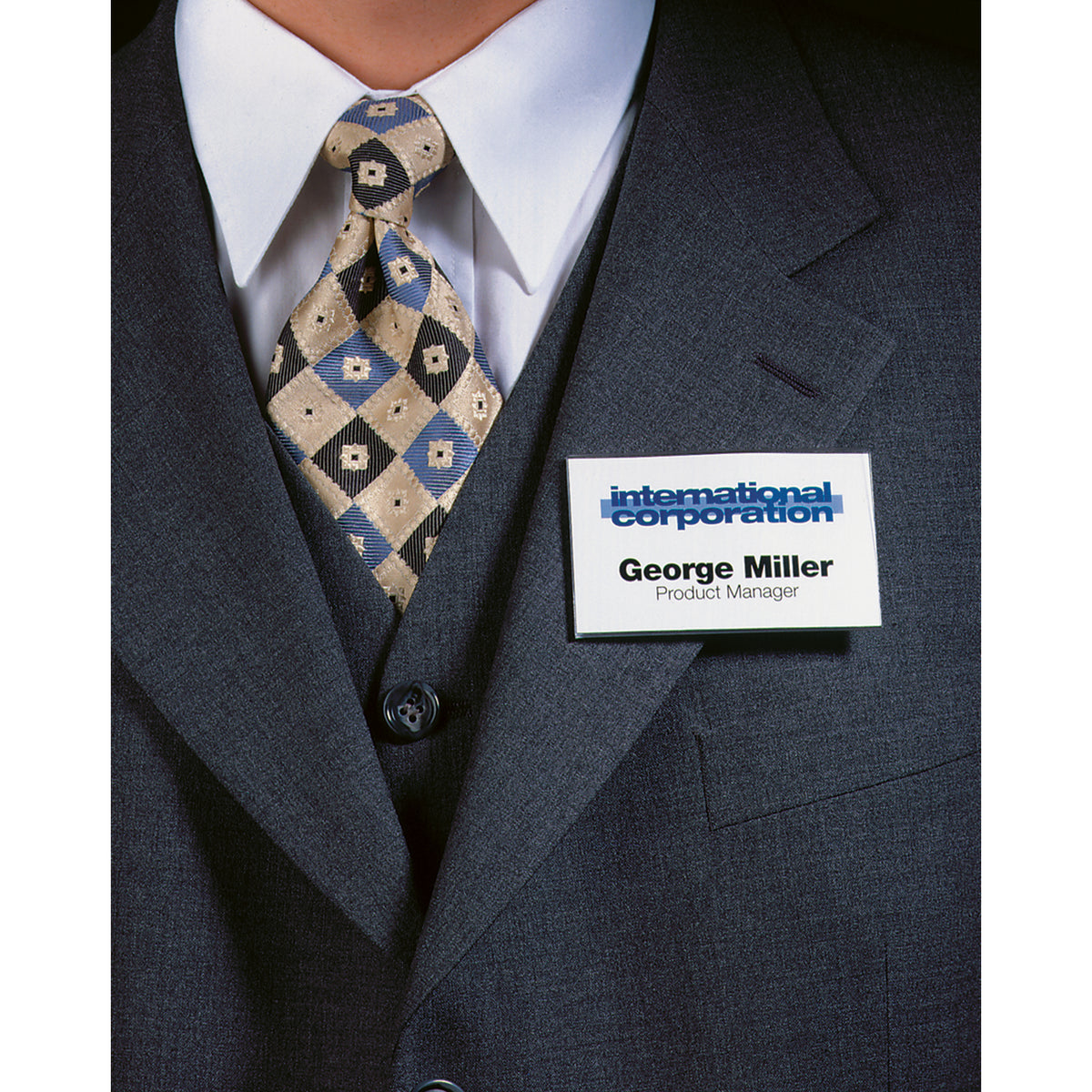 Durable Namensschild CLICK FOLD