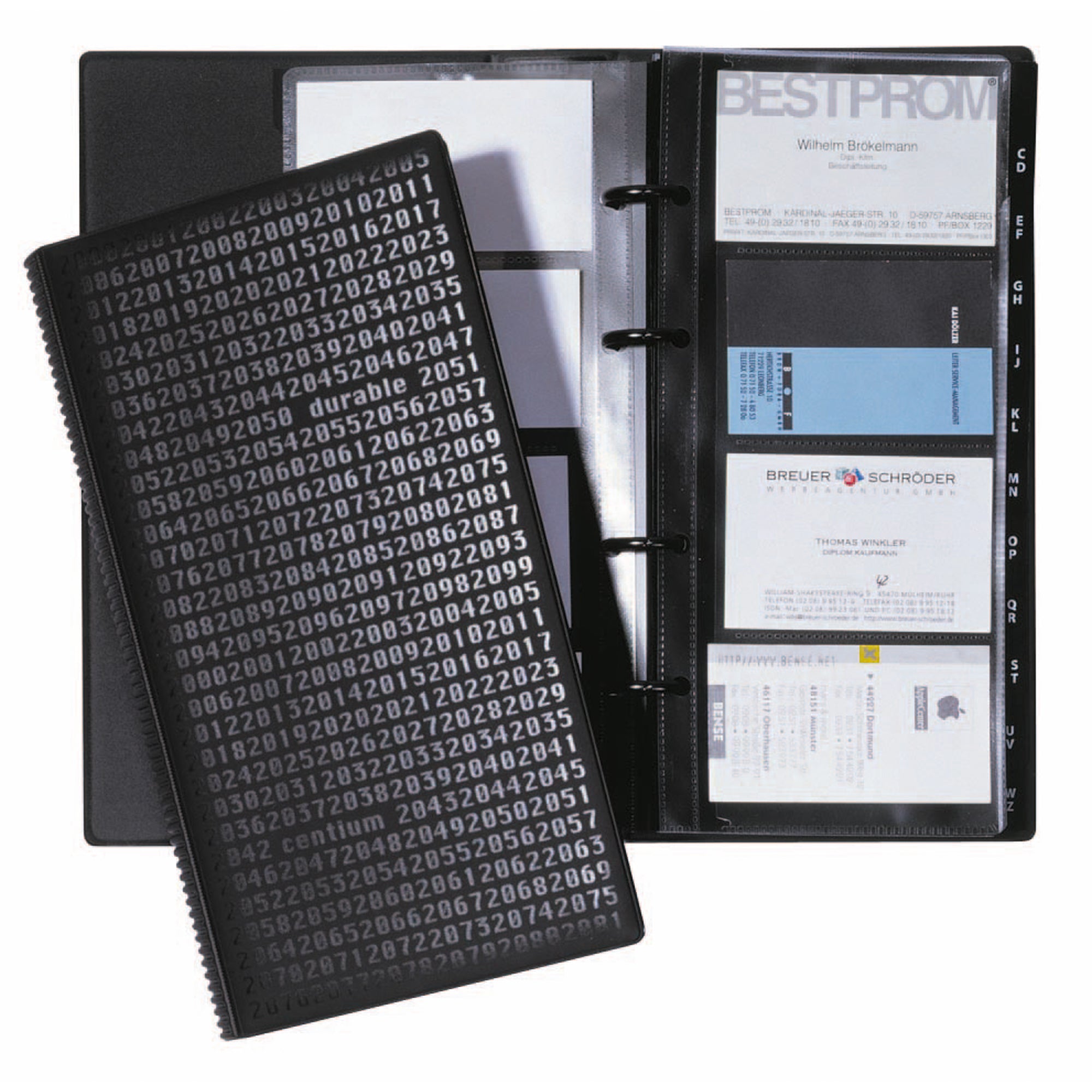 Durable Visitenkartenringbuch VISIFIX® CENTIUM