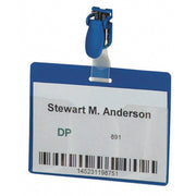 Durable Namensschild, blau