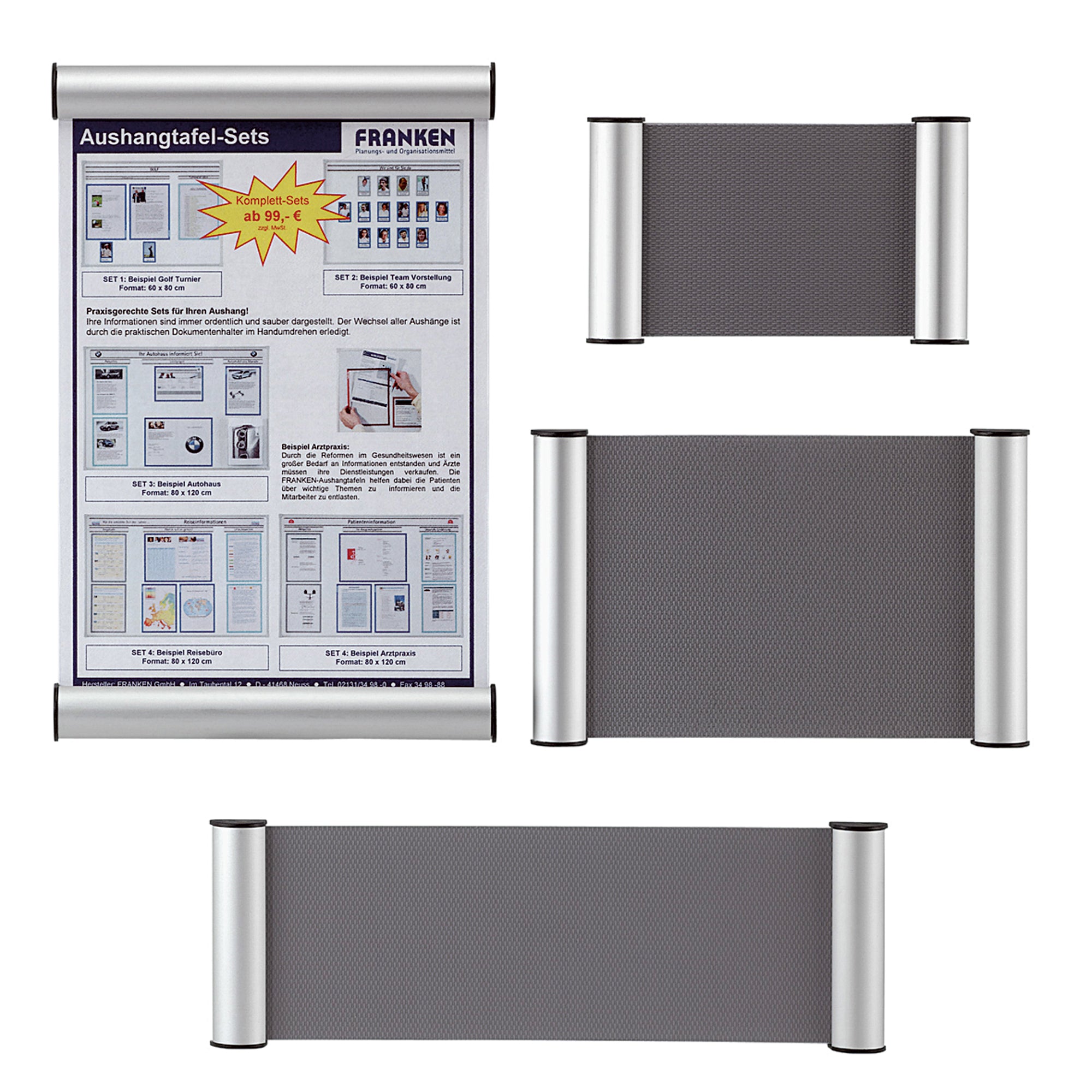 Franken Türschild Clip