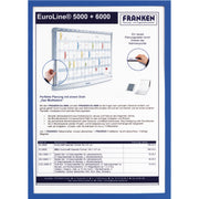 Franken Dokumentenhalter DIN A4 0,32mm sk bl