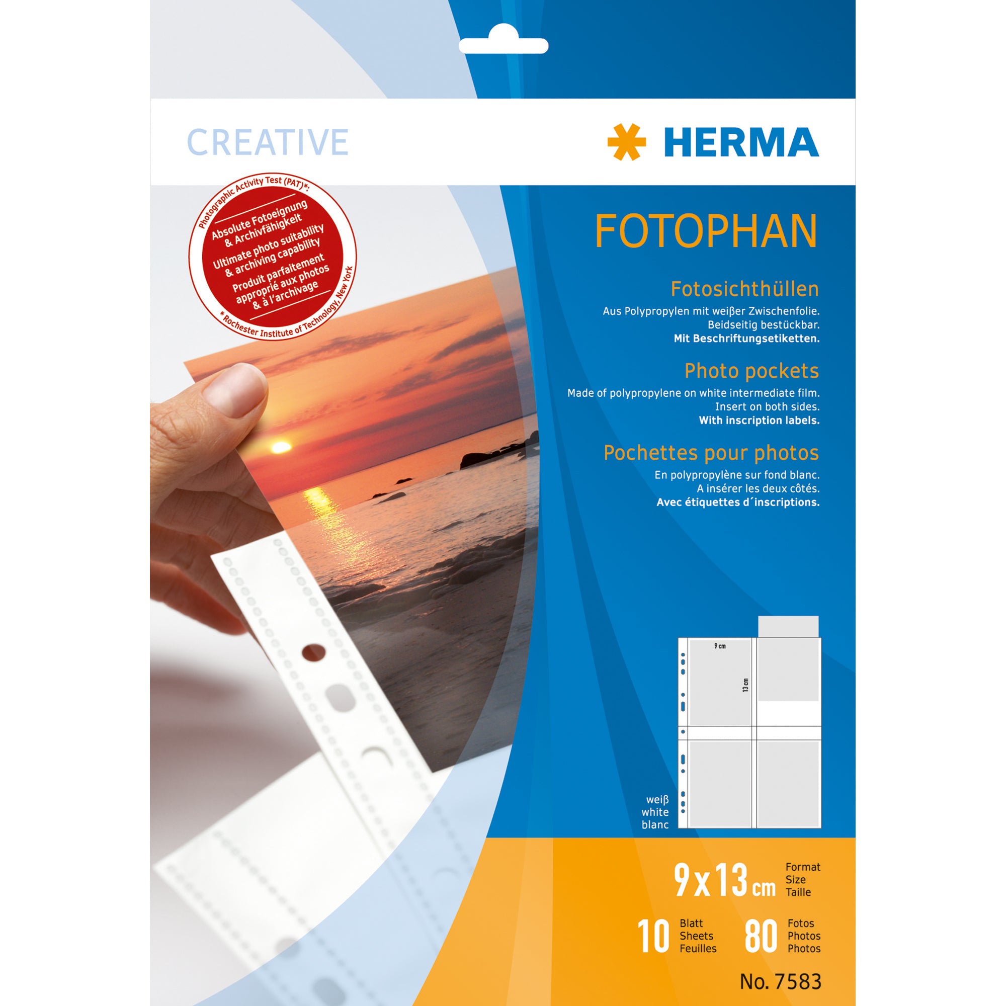 Herma Fotohülle Fotophan