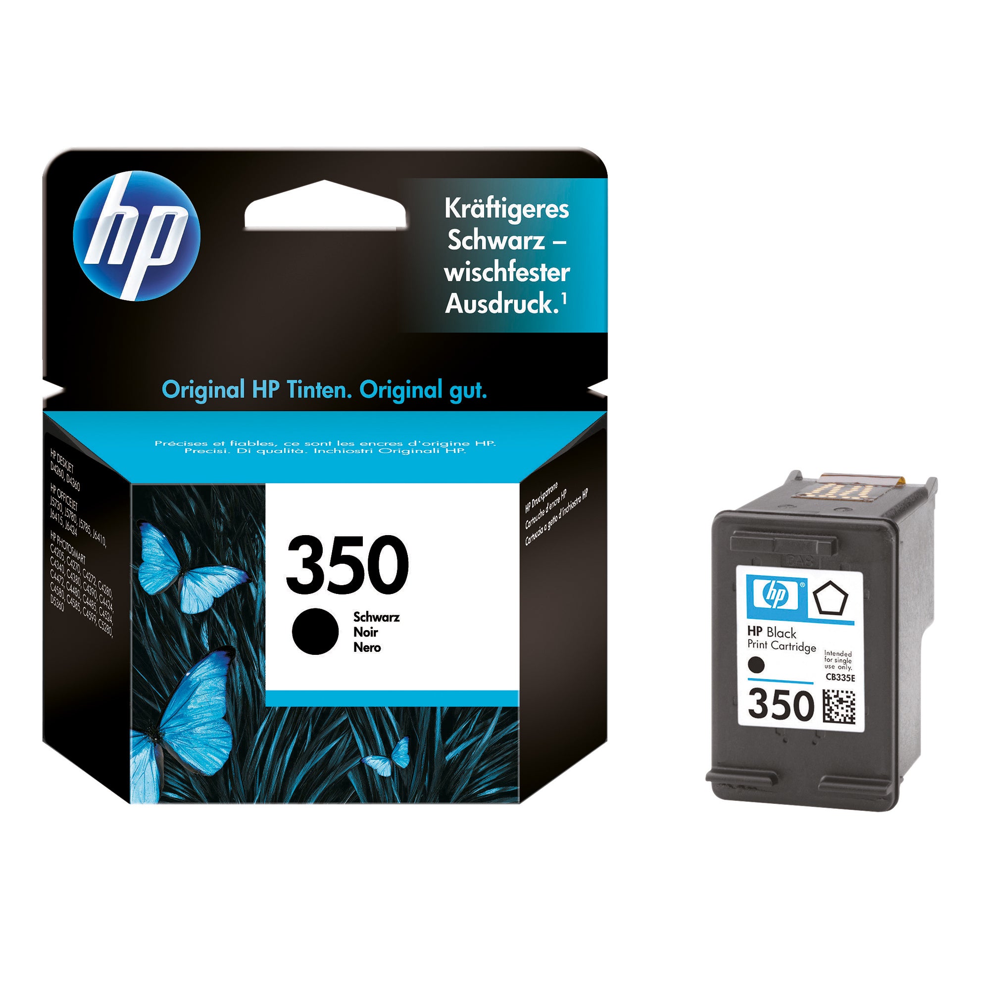 HP Tintenpatrone, schwarz