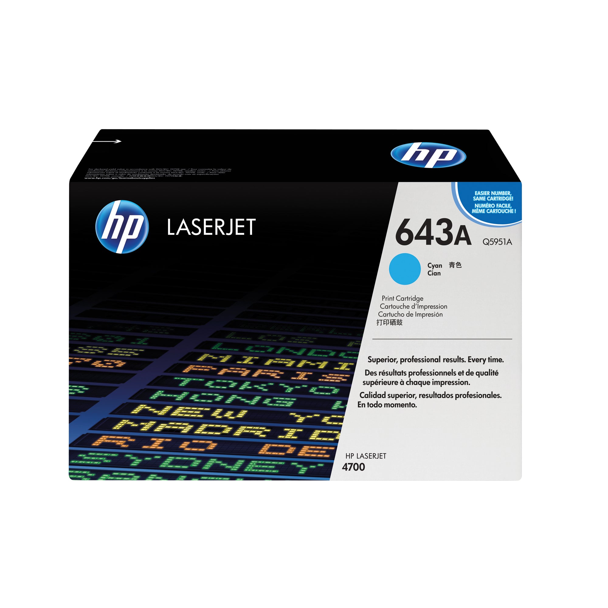 HP Toner, cyan