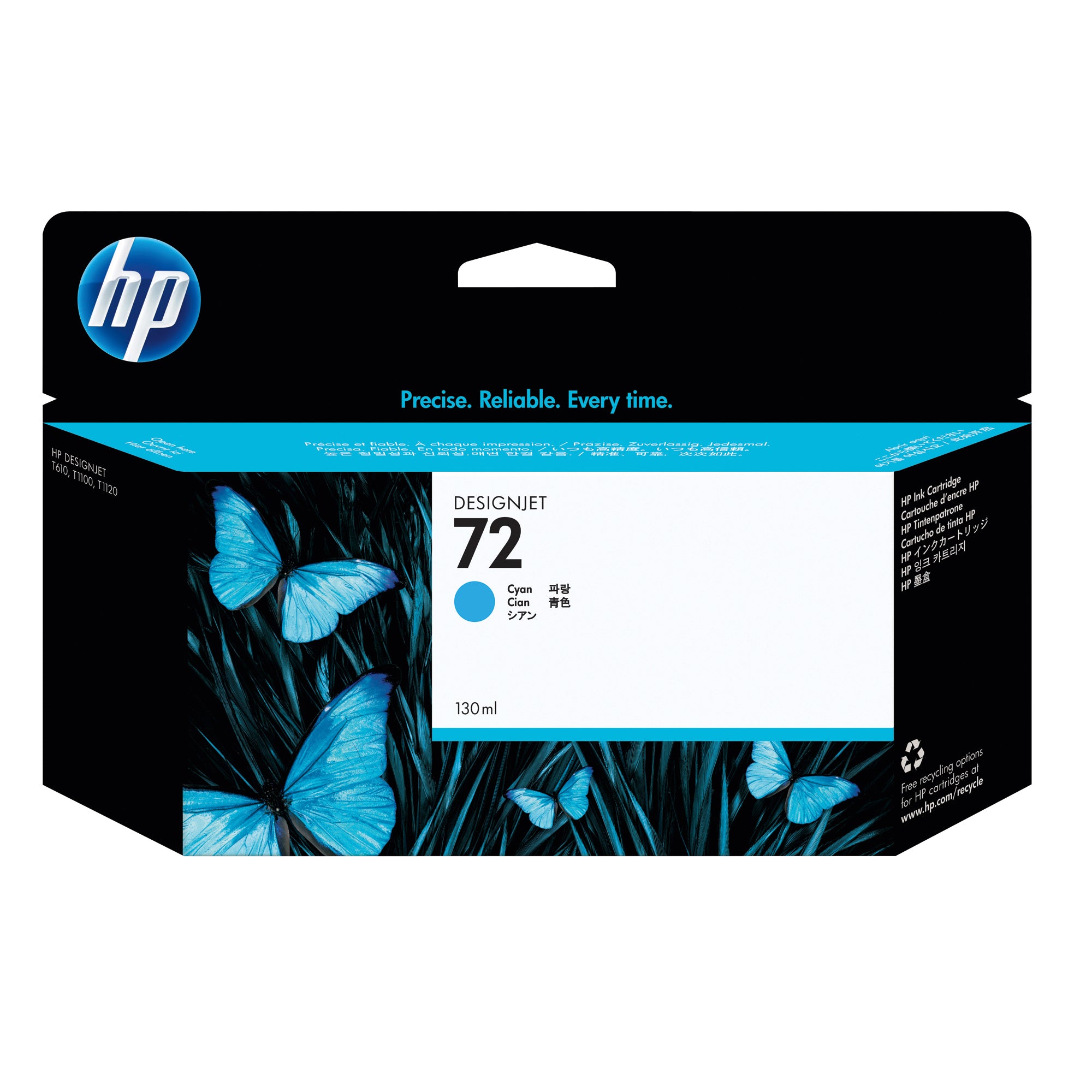 HP Tintenpatrone 728 300ml cyan