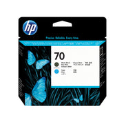 HP Druckkopf 70 mattschwarz/cyan