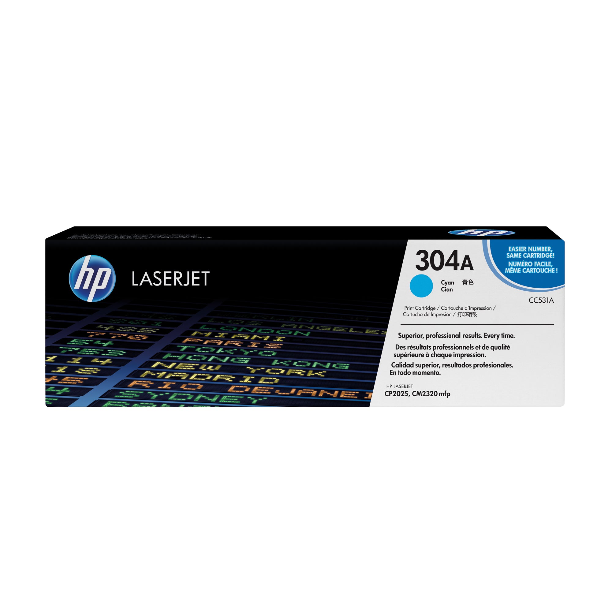 HP Toner, cyan