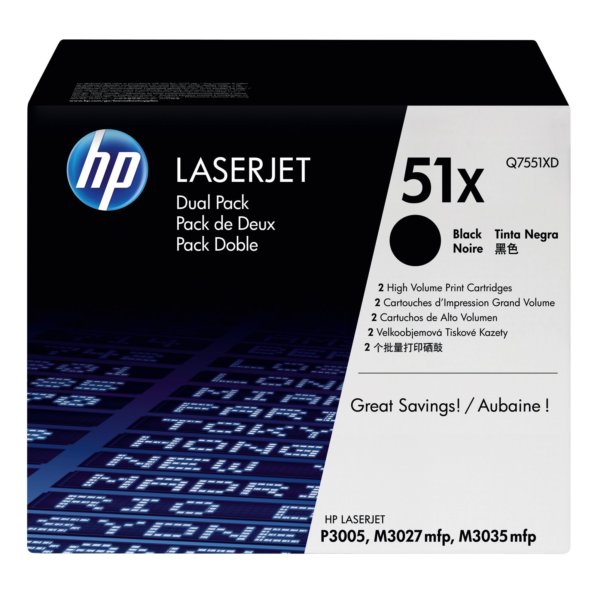 HP Toner, schwarz
