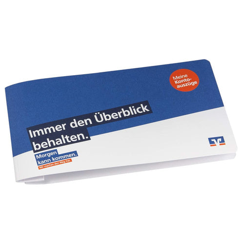 Kontoauszugshefter - Genobanken "Morgen kann kommen" LIT524578MKK