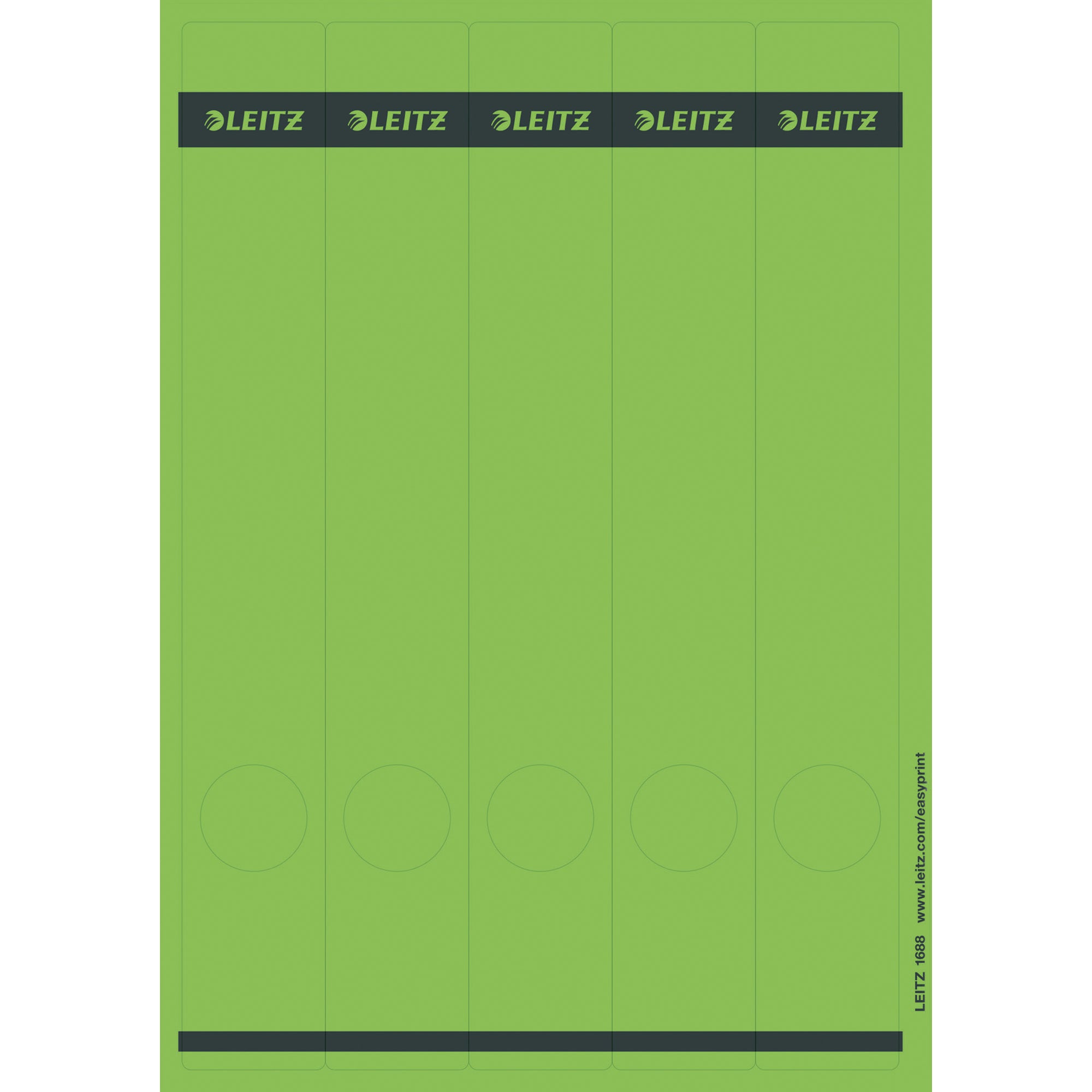 Leitz Ordnerrückenetikett, 39 x 285 mm (B x H)