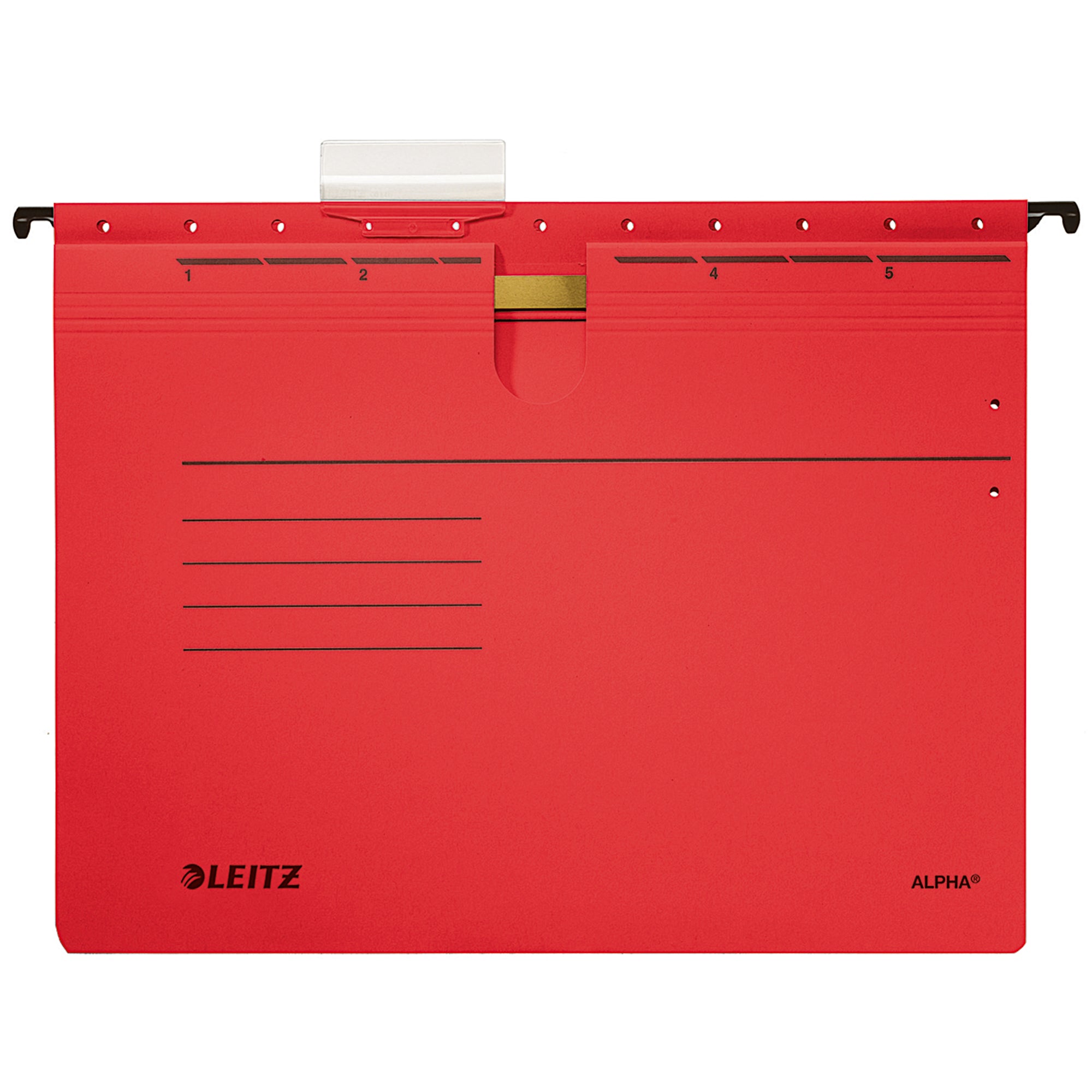 Leitz Hängehefter rot 5 St./Pack., DIN A4