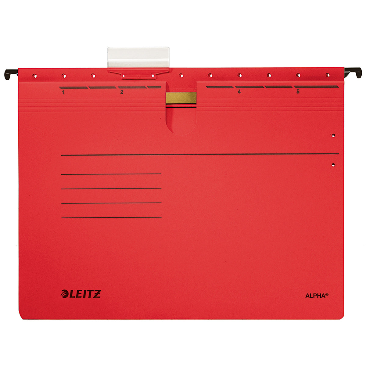 Leitz Hängehefter rot 5 St./Pack., DIN A4