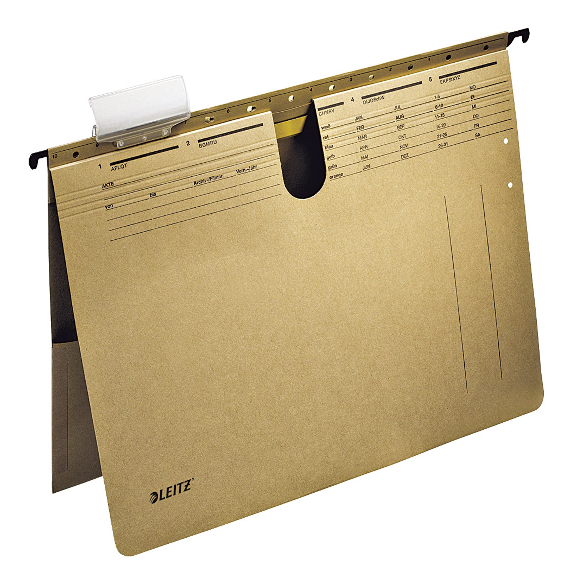 Leitz Hängehefter ALPHA A4 kfm. Heftung br 25 St., DIN A4