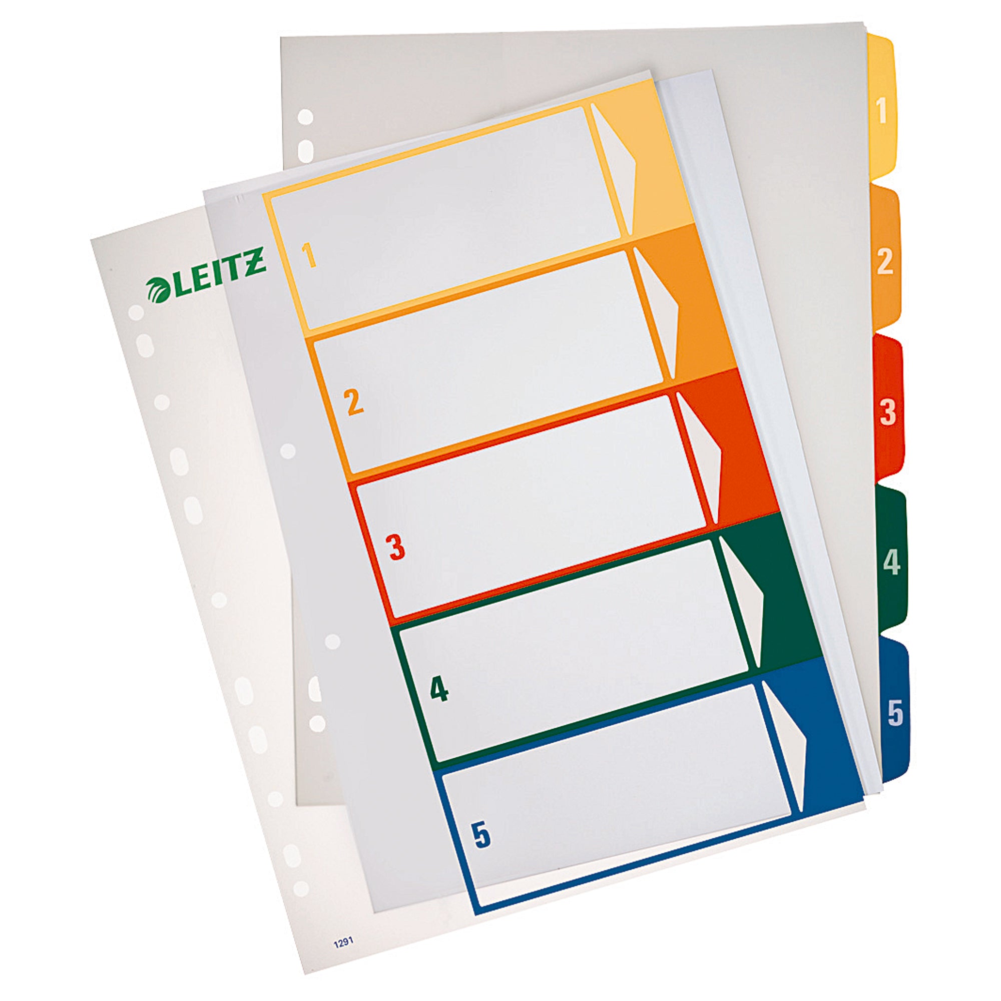 Leitz Zahlenregister, DIN A4, Überbreite