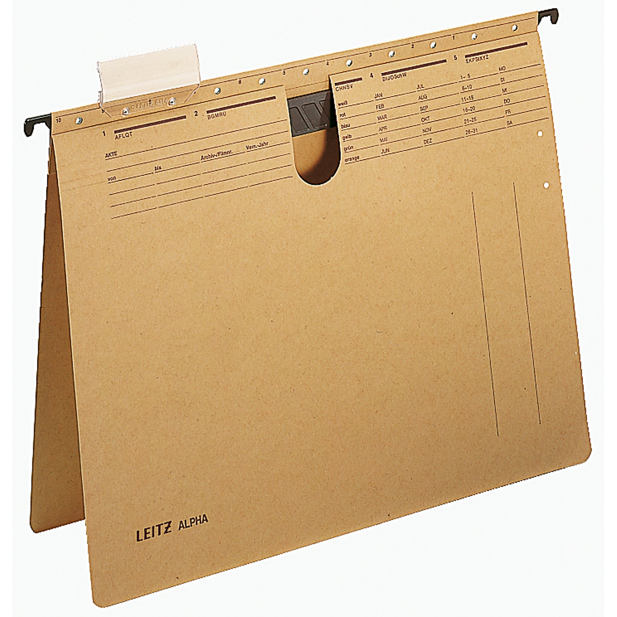 Leitz Hängehefter ALPHA A4 kfm. Heftung ge 25 St., DIN A4