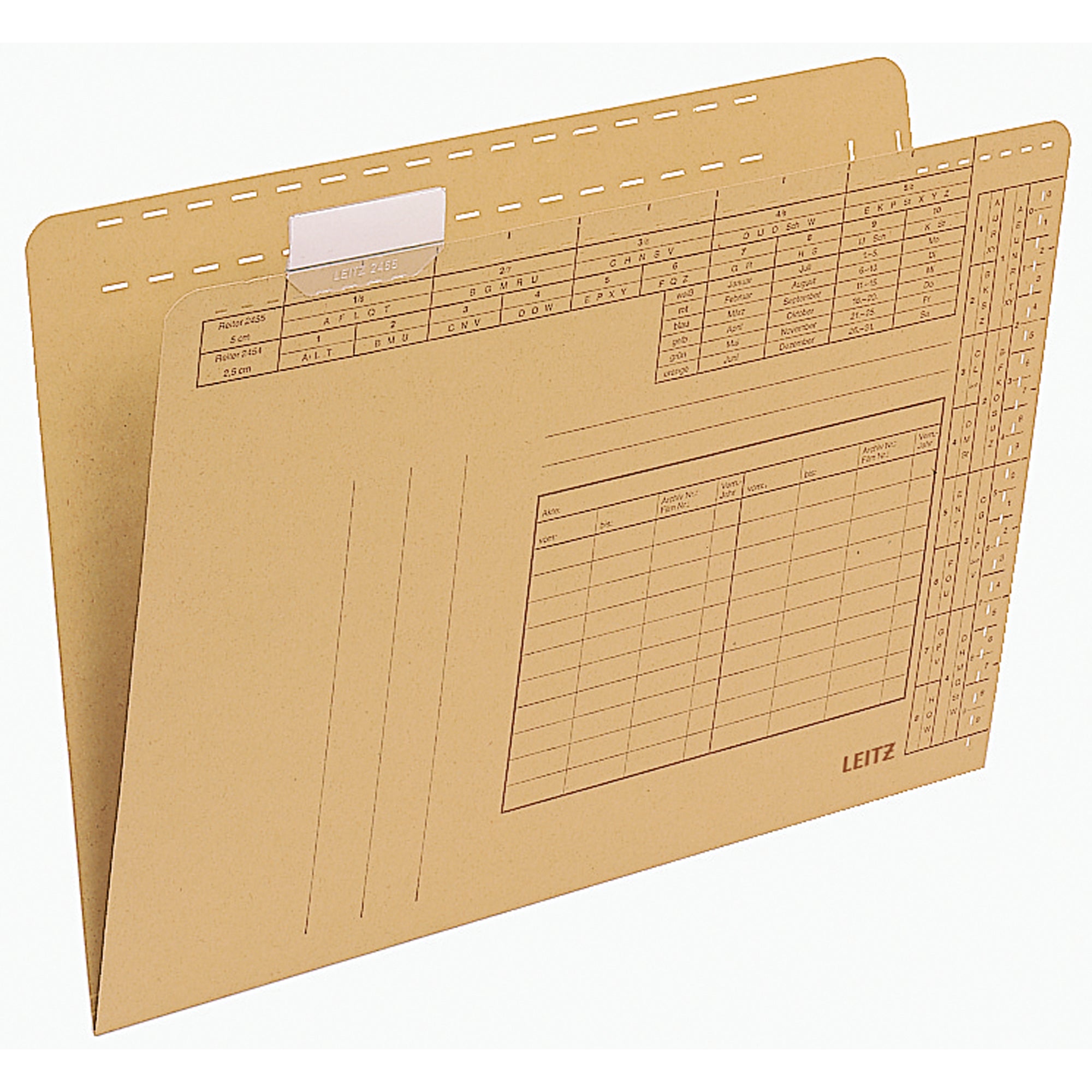 Leitz Einstellmappe DIN A4 250g Natronkarton br 100 St.