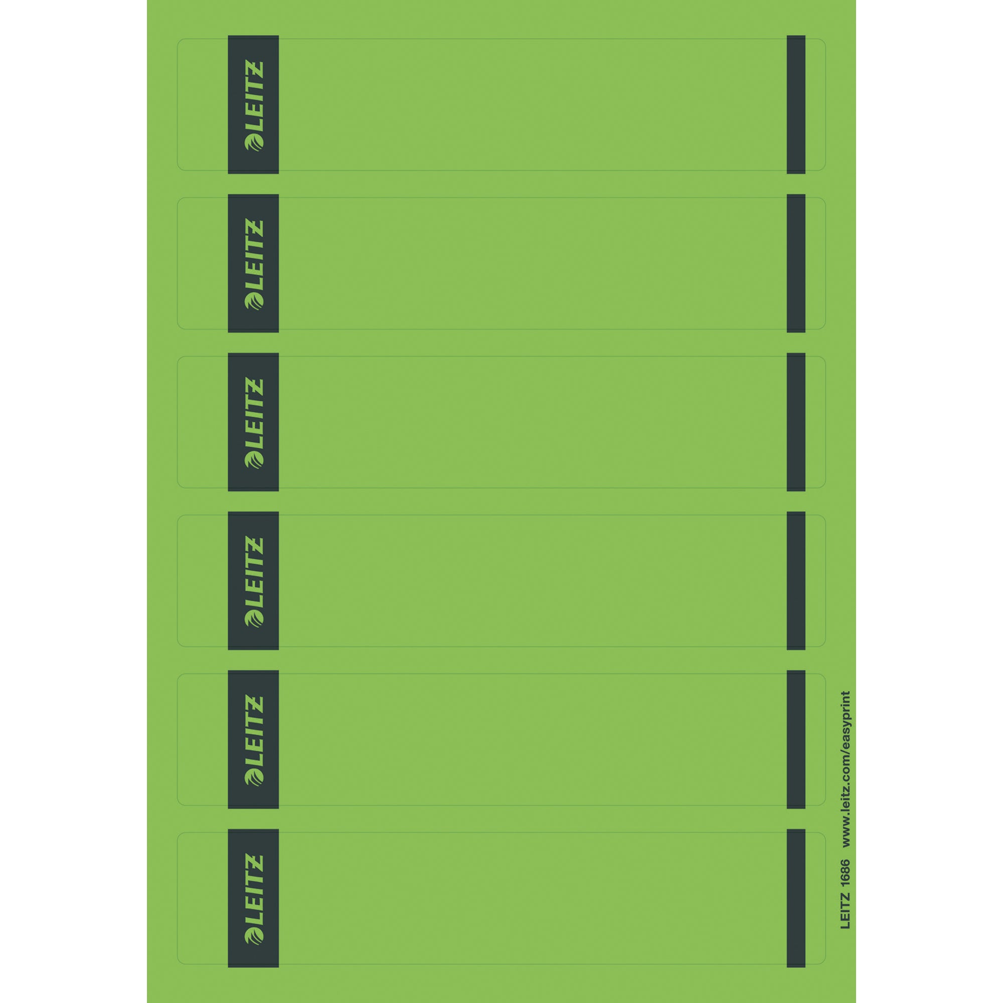 Leitz Ordnerrückenetikett, 39 x 192 mm (B x H)