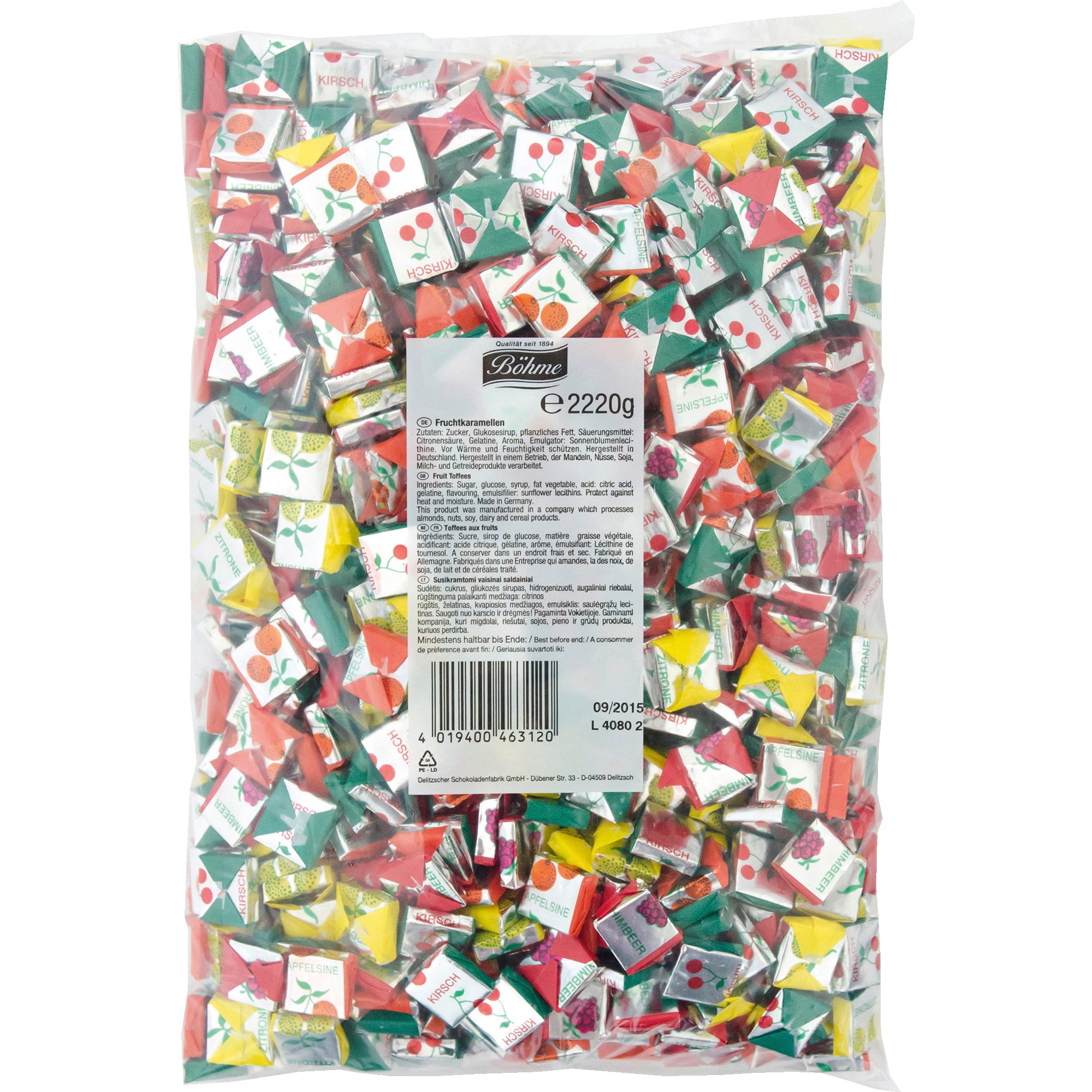 Böhme Bonbons Fruchtkaramellen
