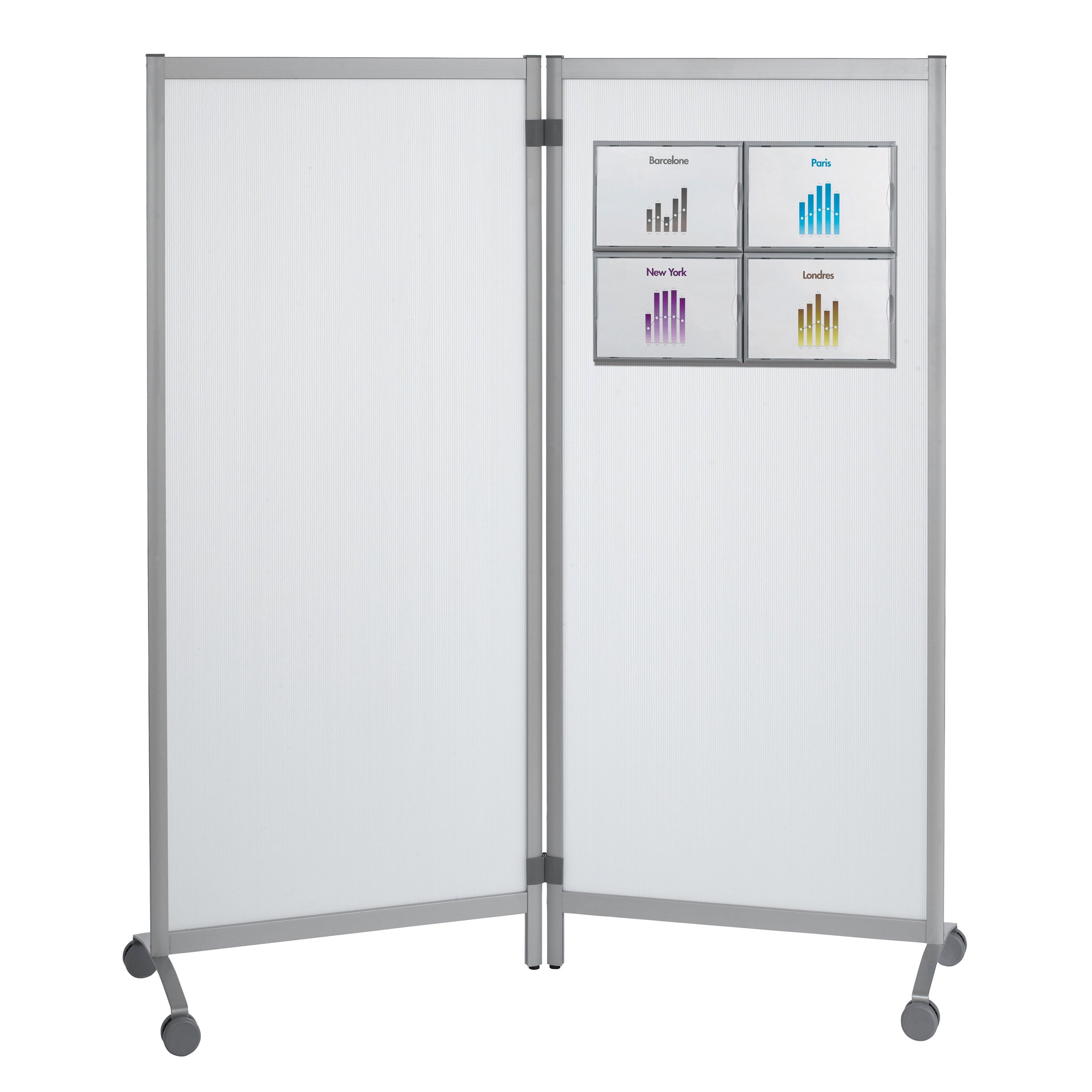 Paperflow Trennwand Mobil