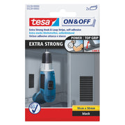 tesa Klettverbinder On & Off Extra Strong