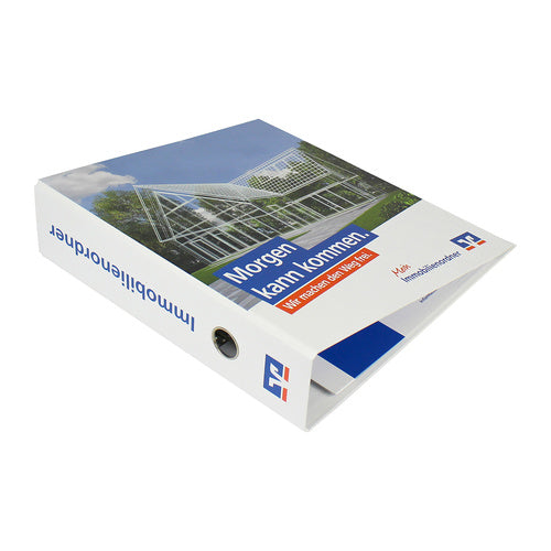 Genossenschaftlicher Immobilienordner inkl. 10-teiligem Register-"Morgen kann kommen"