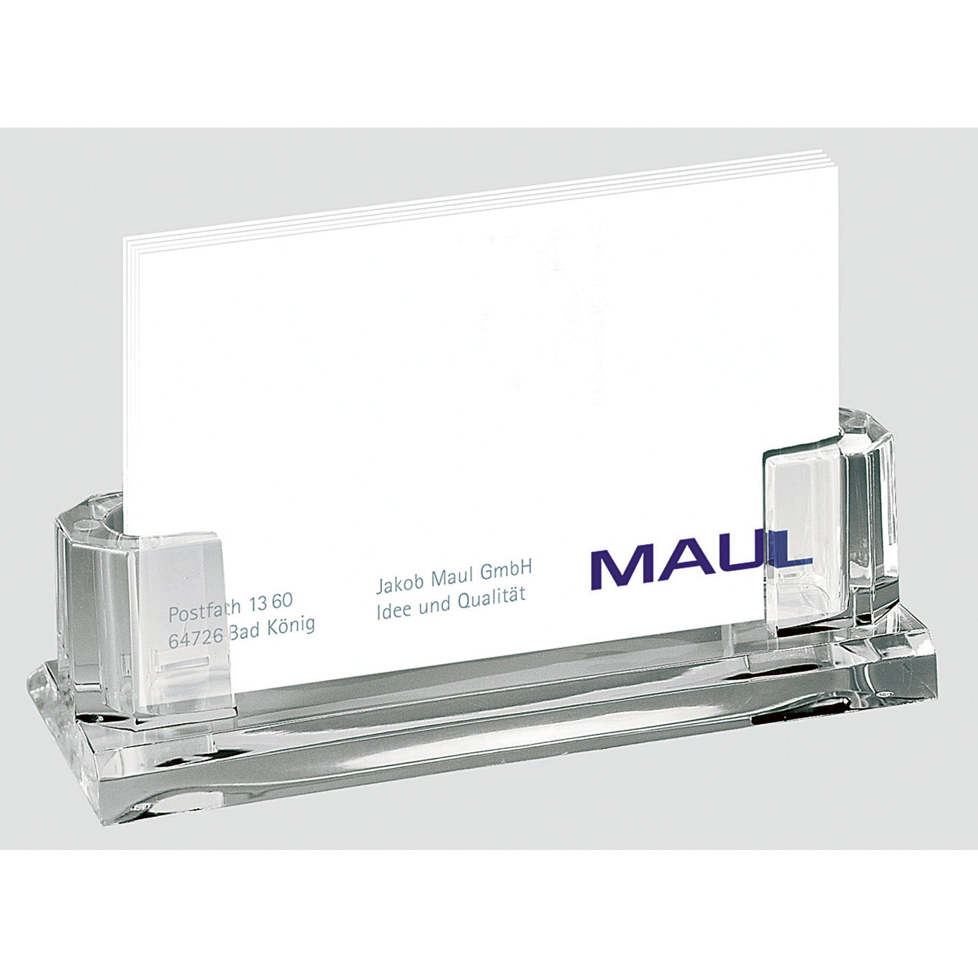Maul Visitenkartenständer Acryl