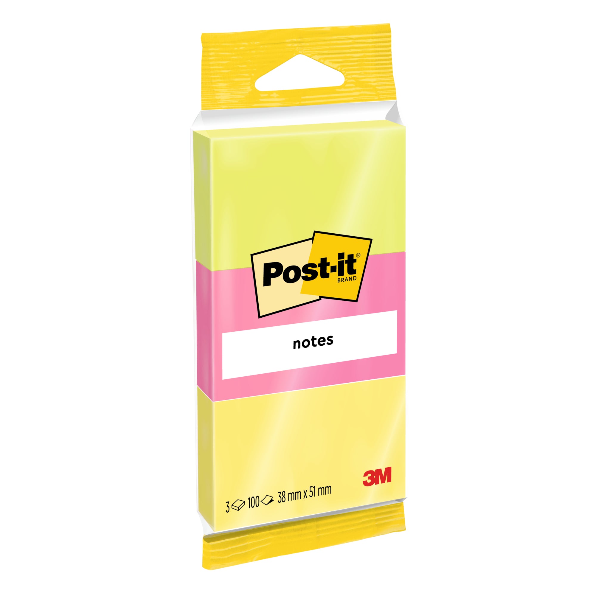 Post-it Haftnotiz Notes neon