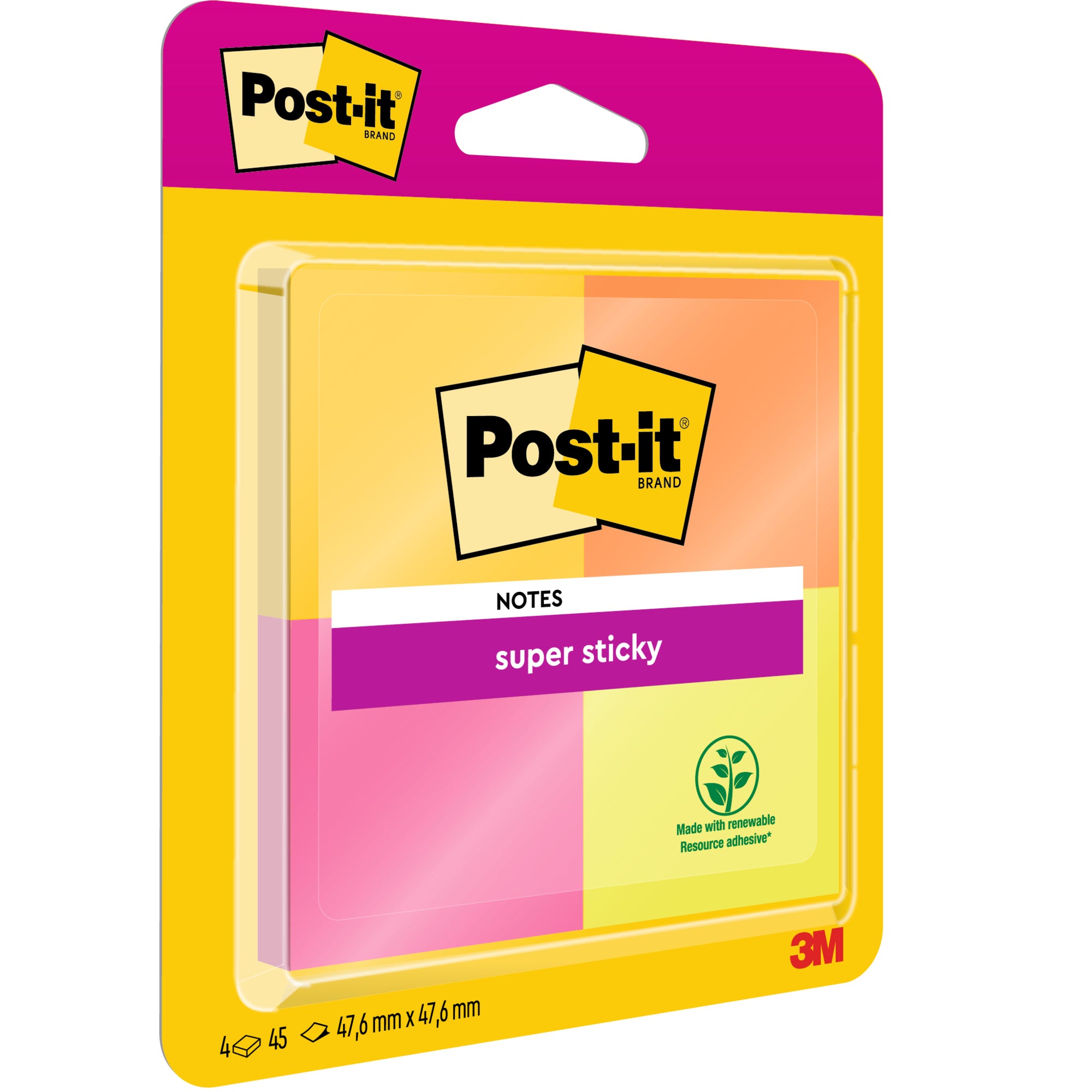 Post-it Haftnotiz Super Sticky Notes
