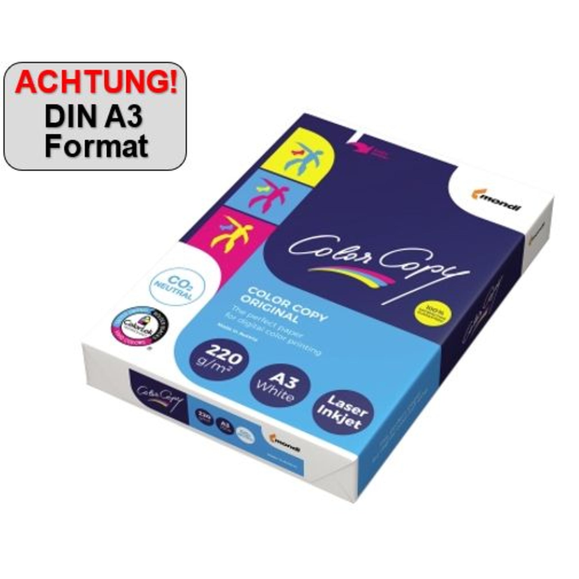Color Kopierpapier, DIN A3